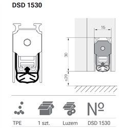 USZCZELKA OPADAJĄCA DEVENTER DSD 1530-1209 WB WS