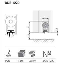 USZCZELKA OPADAJĄCA DEVENTER DDS 1220-1084 USZCZELKA OPADAJĄCA DEVENTER DDS 1220-1084