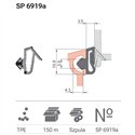 USZCZELKA DEVENTER SP 6919A CZARNA USZCZELKA DEVENTER SP 6919A CZARNA