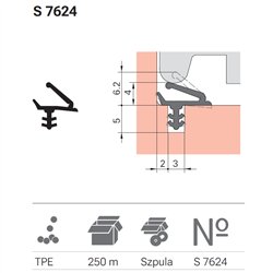 USZCZELKA DEVENTER S 7624 POPIEL