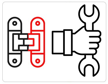 Jak zamontować zawiasy chowane do drzwi wewnętrznych? Poradnik krok po kroku na przykładzie zawiasów Krona Koblenz
