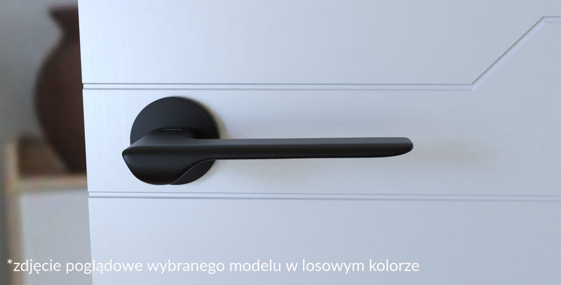 Klamka Infinity  Slim  Na Rozecie Okrągłej 5Mm Linea Koło Slim Chrom