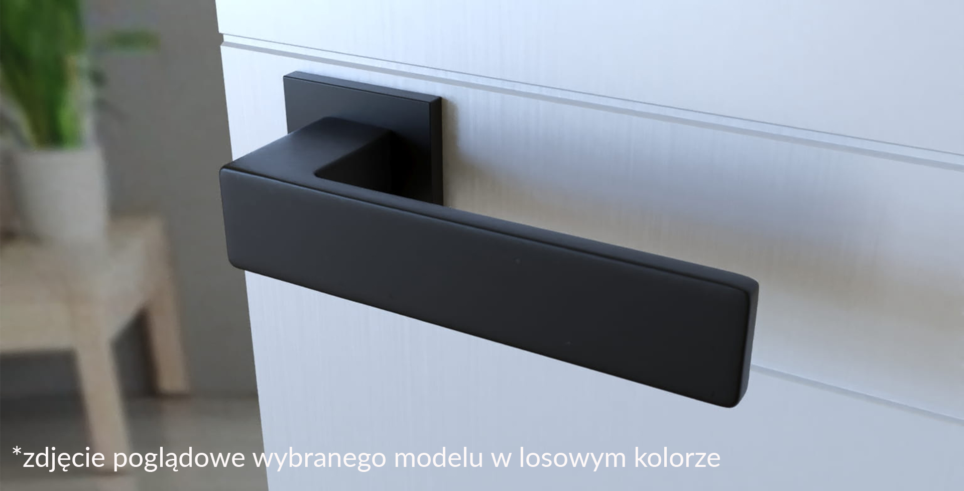 Klamka Infinity Na Rozecie Kwadratowej 5Mm Imperia Slim Chrom Mat