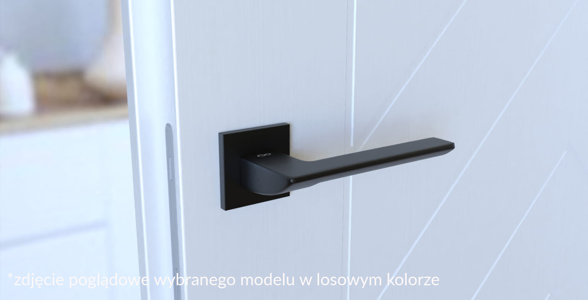 Klamka Infinity Na Rozecie Kwadratowej 6Mm Astra Fit Chrom Mat