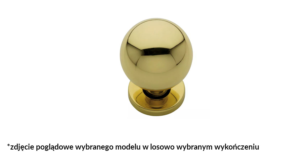 Gałka Stała Sfera 60Mm Cr Linea Cali