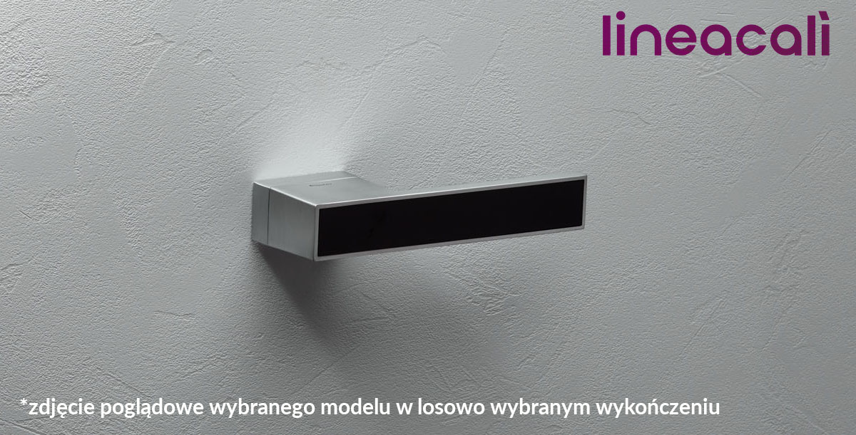 Klamka Loft Legno Bianco Szyld Prostokątny 006 Cr Linea Cali