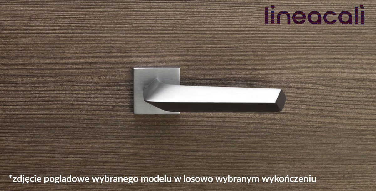 Klamka Rombo Szyld Kwadratowy 019 Cr Linea Cali