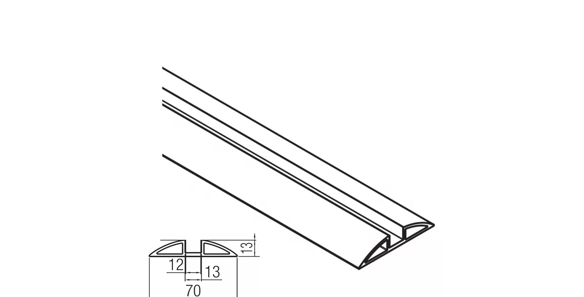 Prowadnica Dolna System 700 3M Koblenz