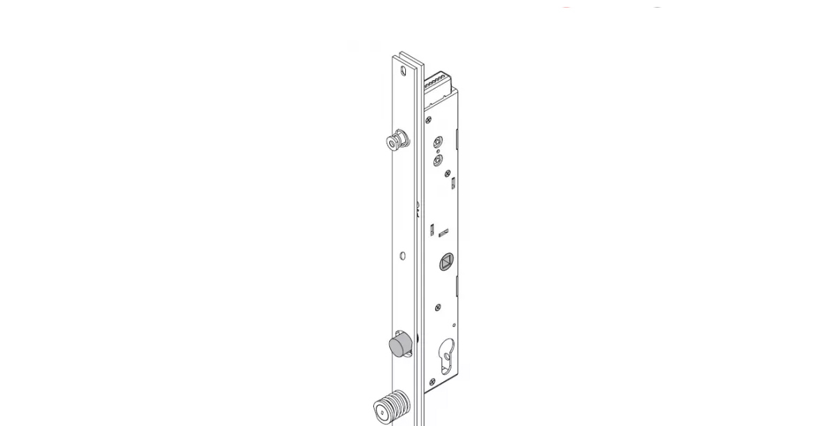 Zamek Thesis 2.0 Standard (N.C.), 85Wb, E25 Mm, Stal Nierdzewna Iseo