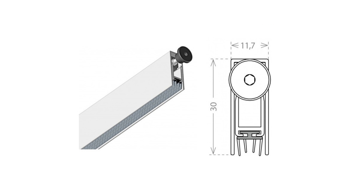 Uszczelka Opadająca 1230 A 330Mm (280Mm) [K5-505-1A-0330]  