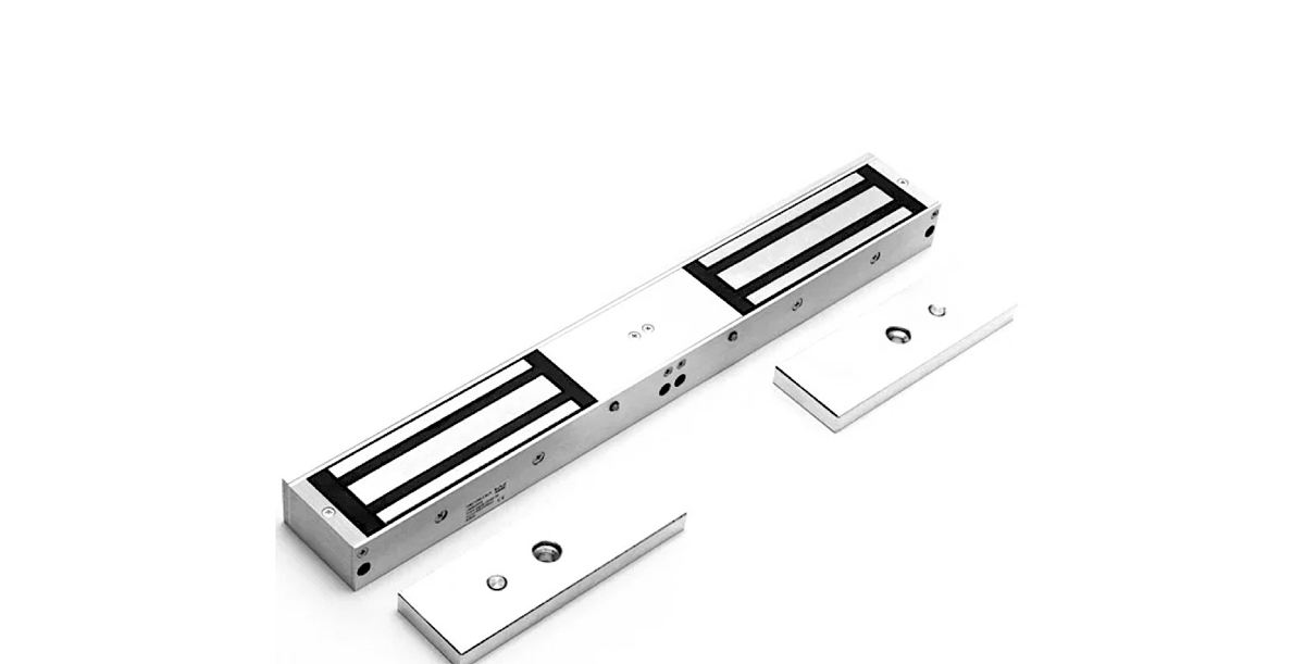 Zwora Elektromagnetyczna Dormakaba 1200-2 Alh - 5337N X 2 Nawierzchniowa Czujnik Zamknięcia Led