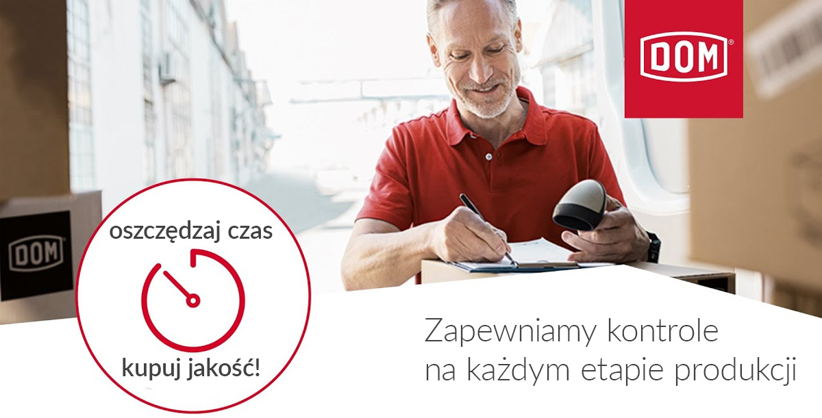 Zamek Dom 72/50 Economic Stolarka Wkładka Mosiądzowany