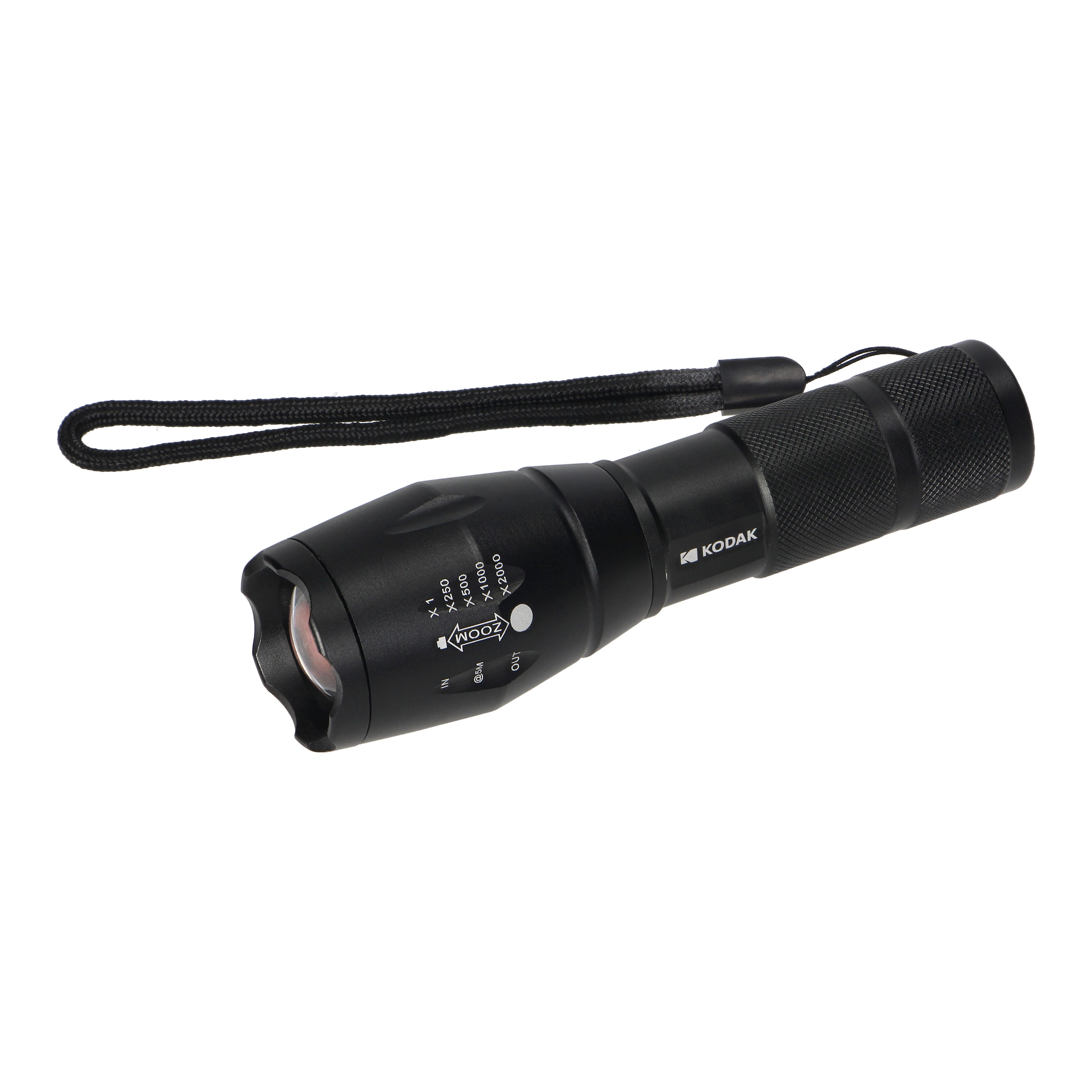 Latarka KODAK LED Ultra, 290lm, IP64, 3 x AAA, zoom, czarna