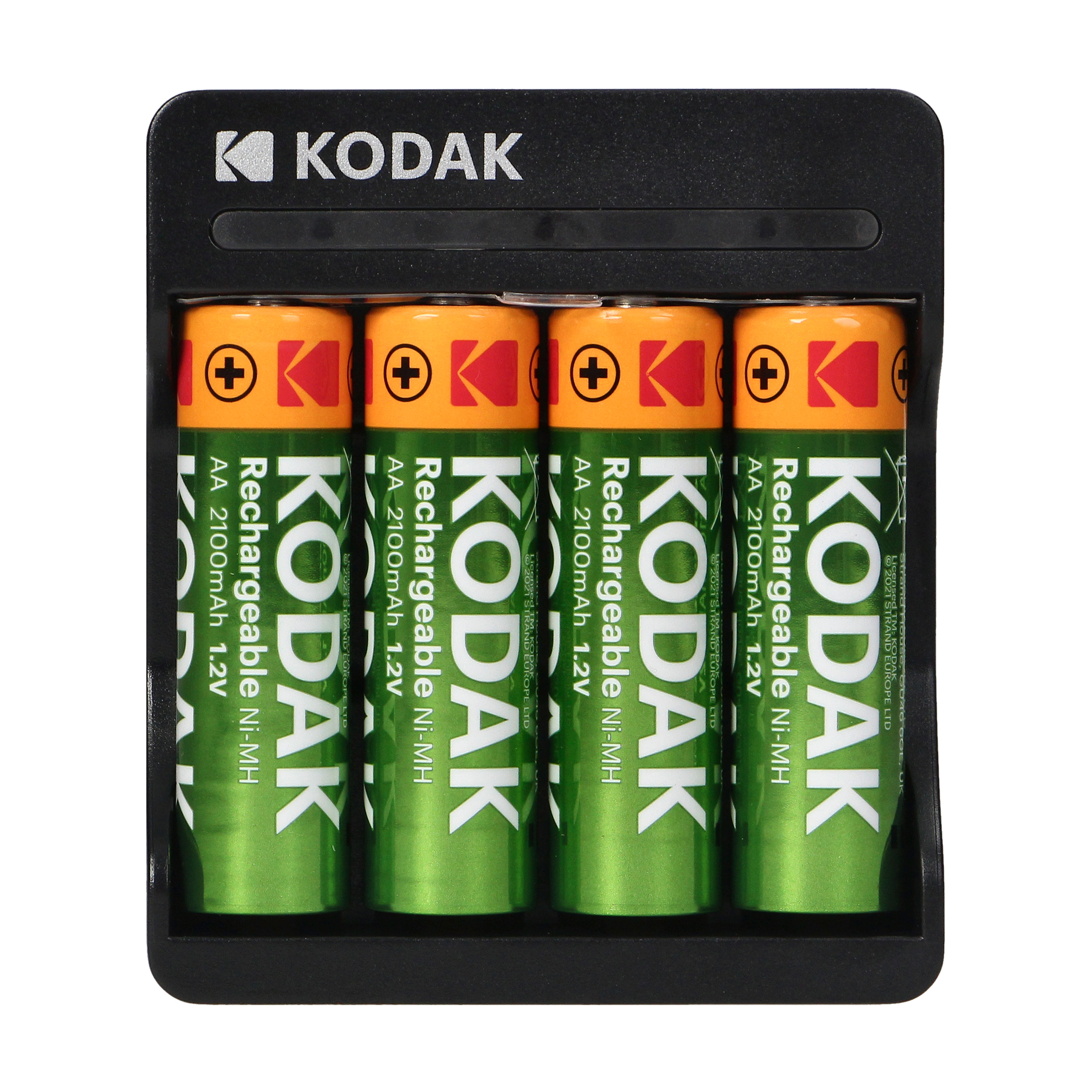 Ładowarka Kodak USB fast charger, 4xAA + 4 szt. akumulatorków AA 2100mAh