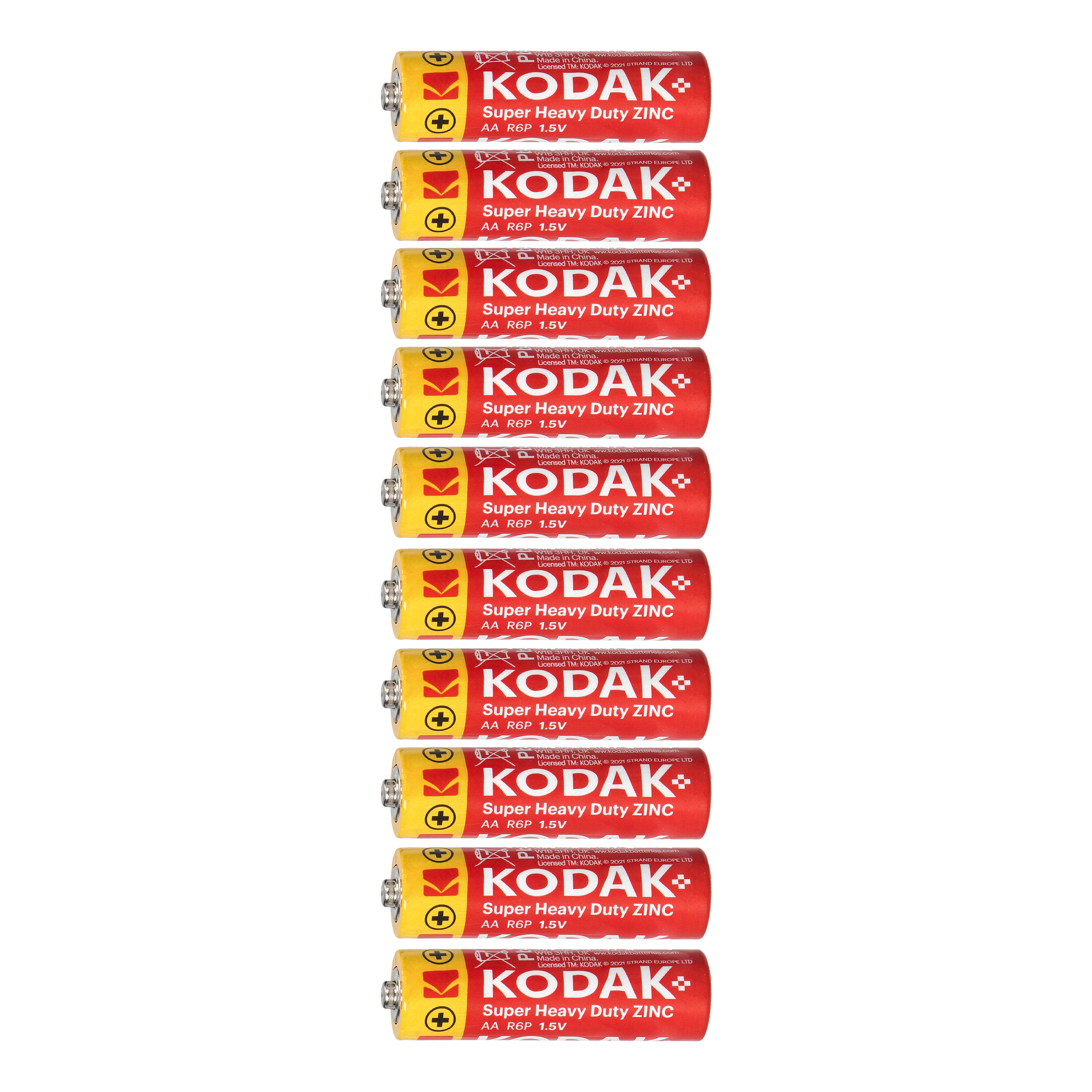 Baterie Kodak ZINC Super Heavy Duty AA LR6, 10 szt.