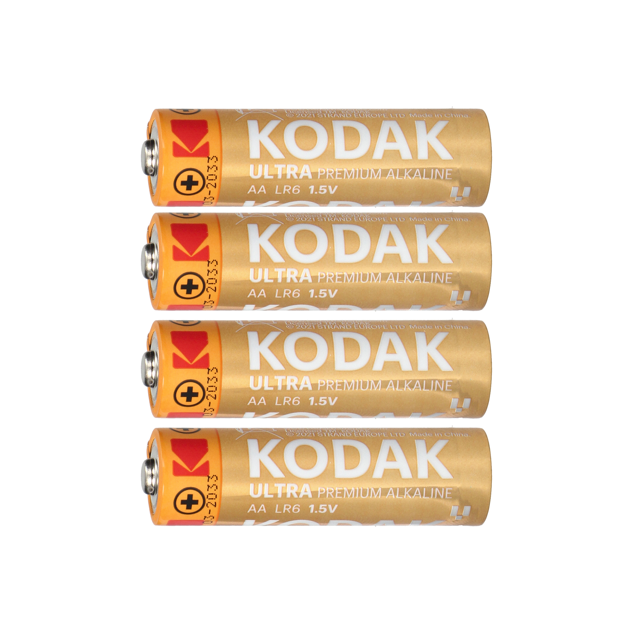 Baterie Kodak ULTRA Premium Alkaline AA LR6, 4 szt.