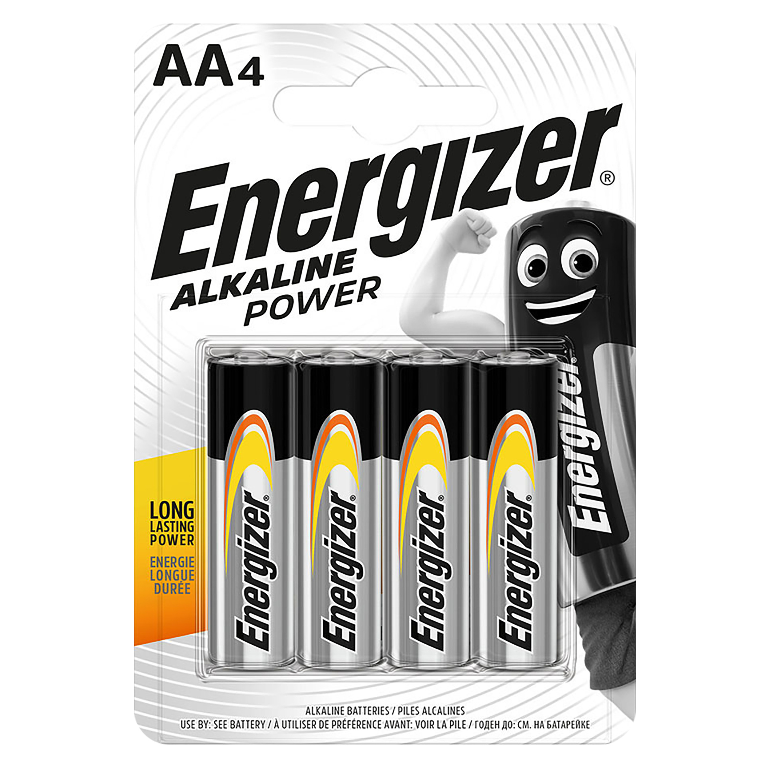 BATERIA ENERGIZER ALKALINE POWER AA LR6, 4 szt.