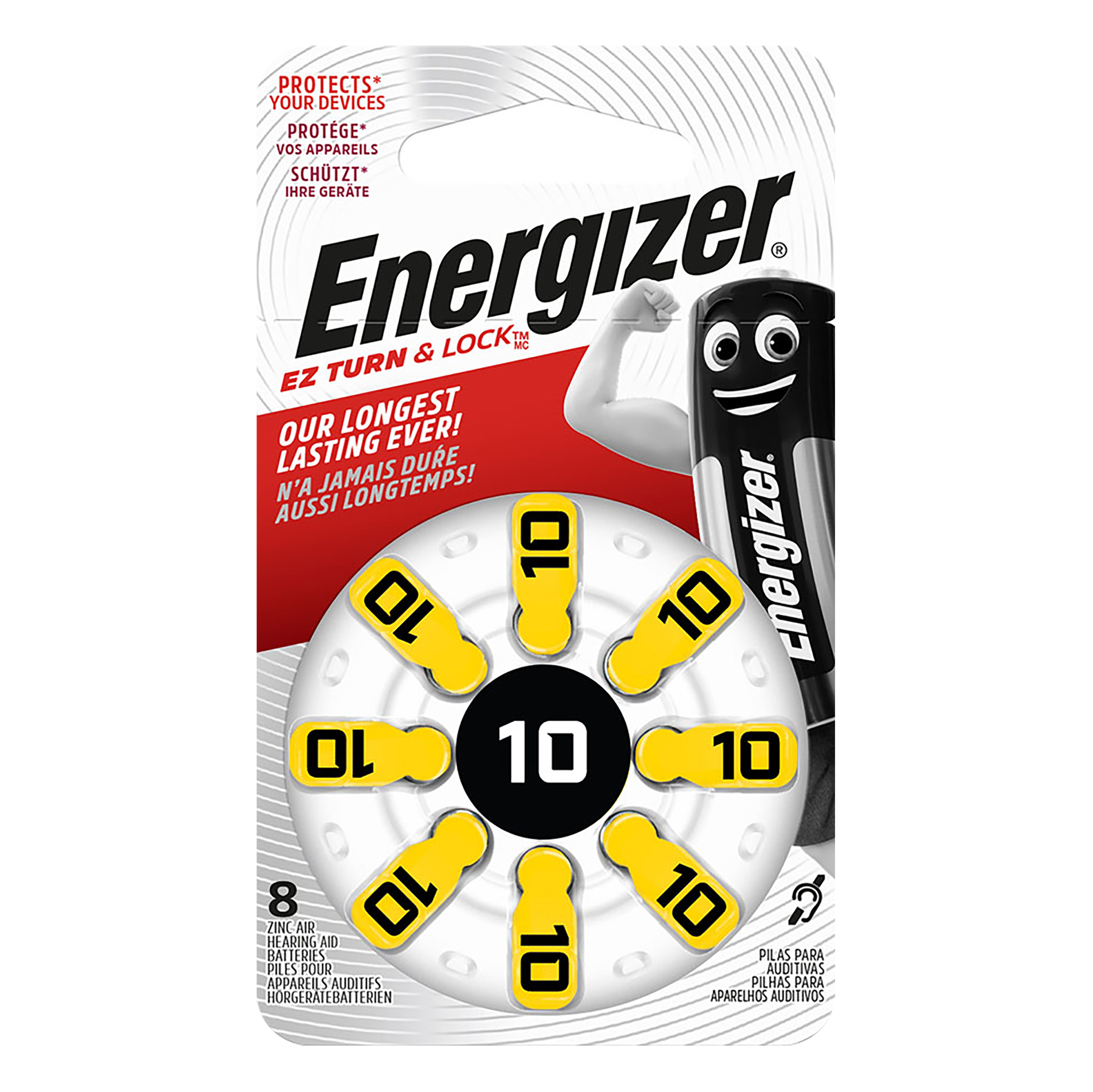 BATERIA ENERGIZER SŁUCHOWA TFT AZ 10 /8