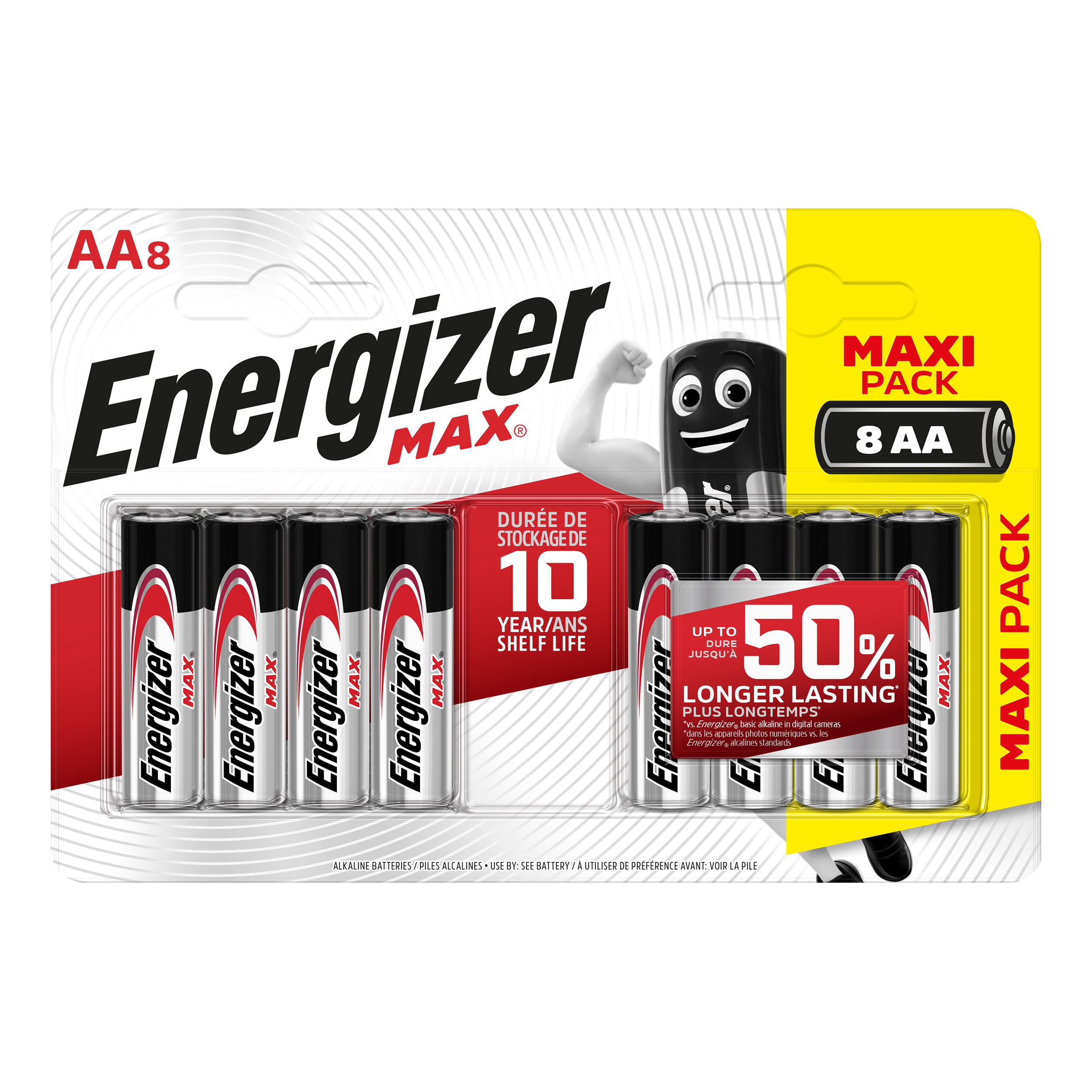 BATERIE ENERGIZER MAX AA LR6, 8 szt.