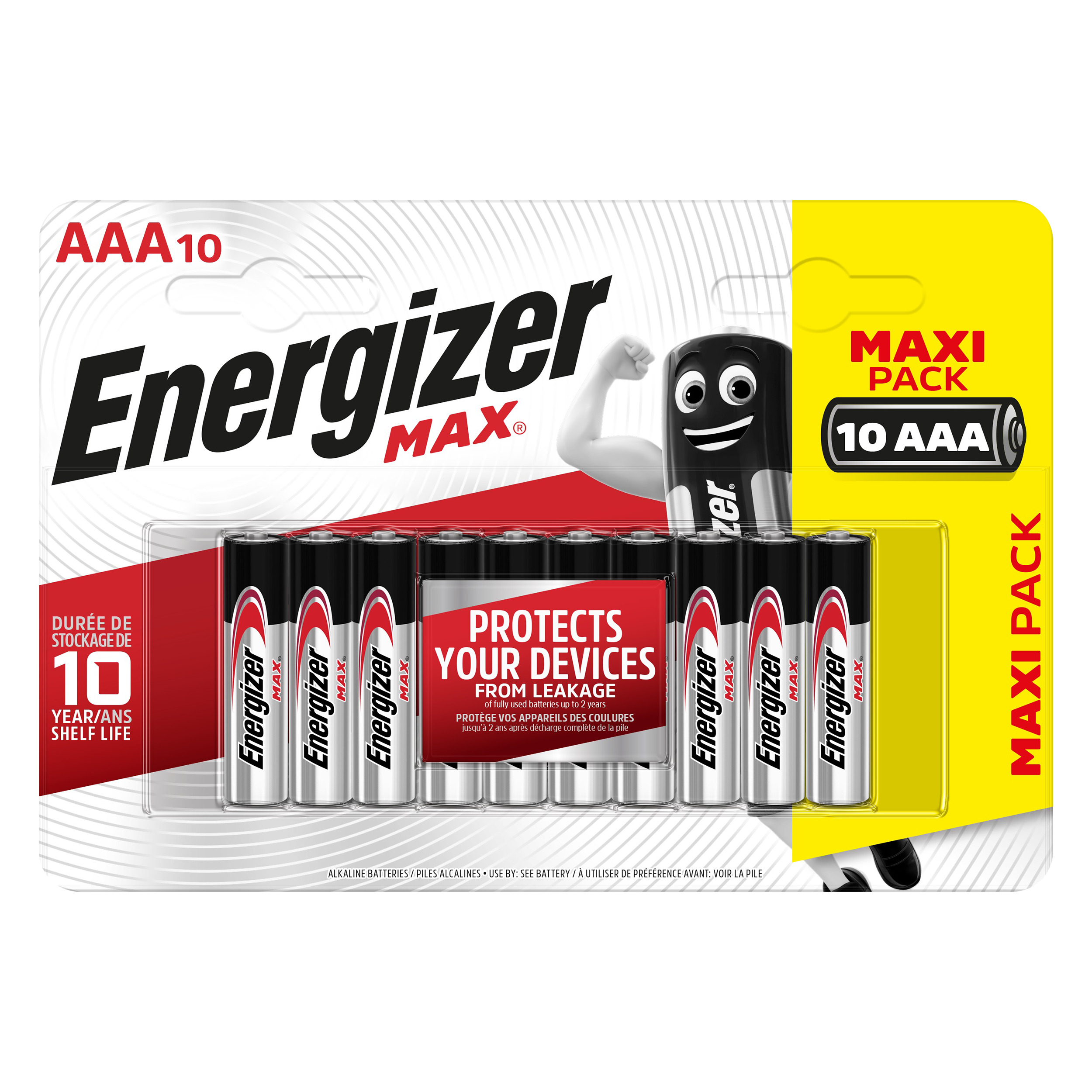 BATERIE ENERGIZER MAX AAA LR03, 10 szt.