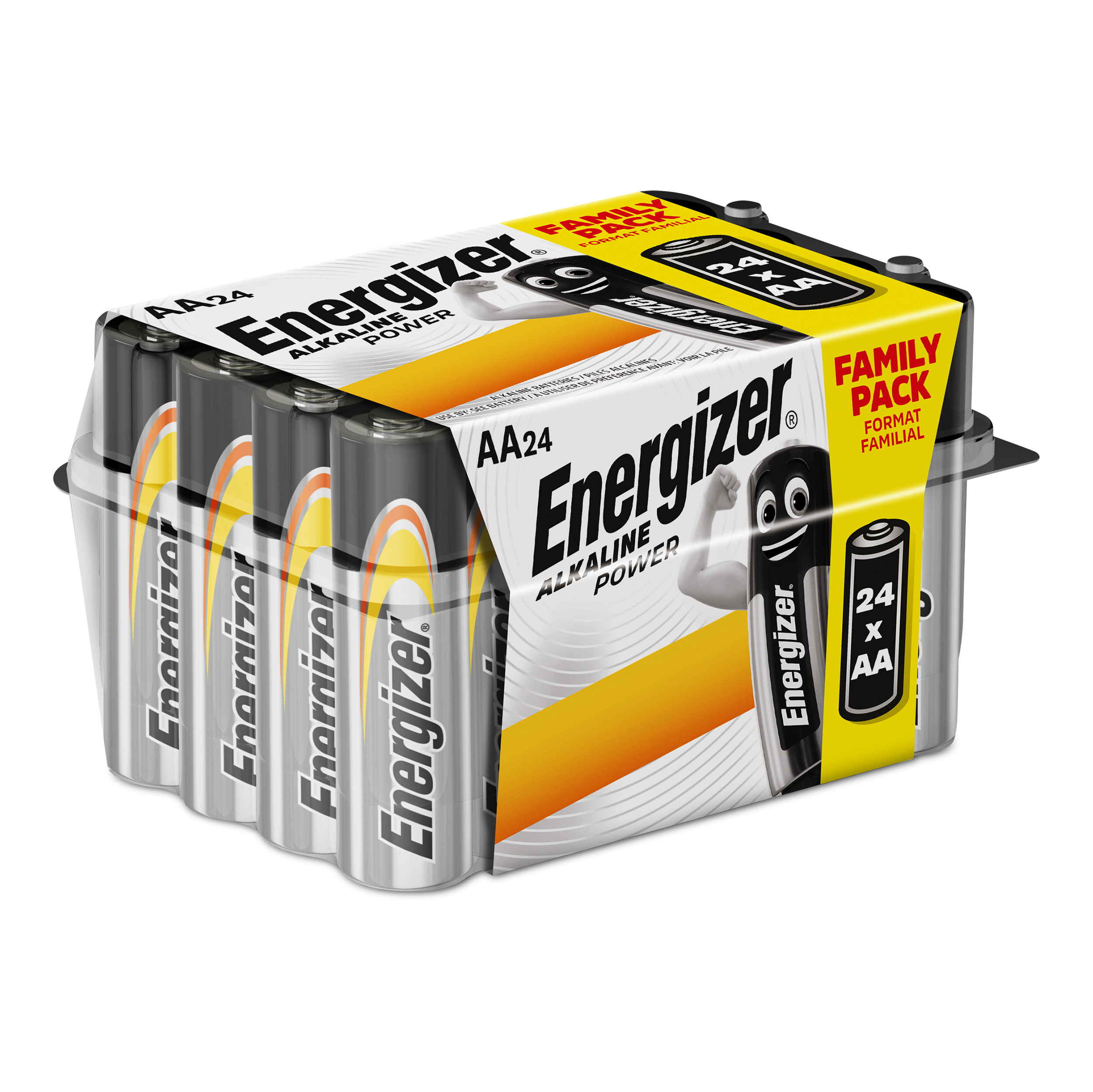 BATERIE ENERGIZER ALKALINE POWER AA LR6, 24 szt.
