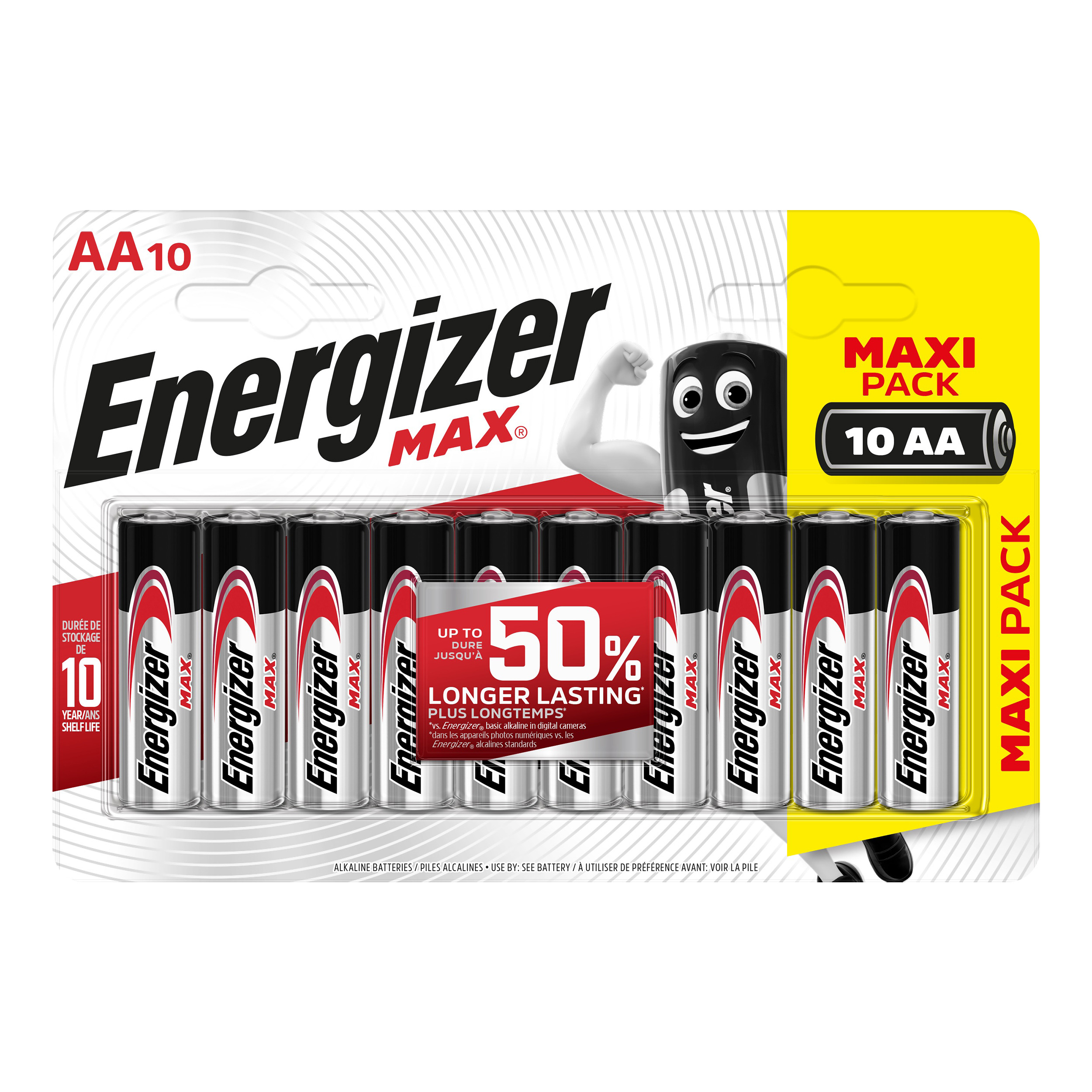 BATERIE ENERGIZER MAX AA LR6, 10 szt. eco