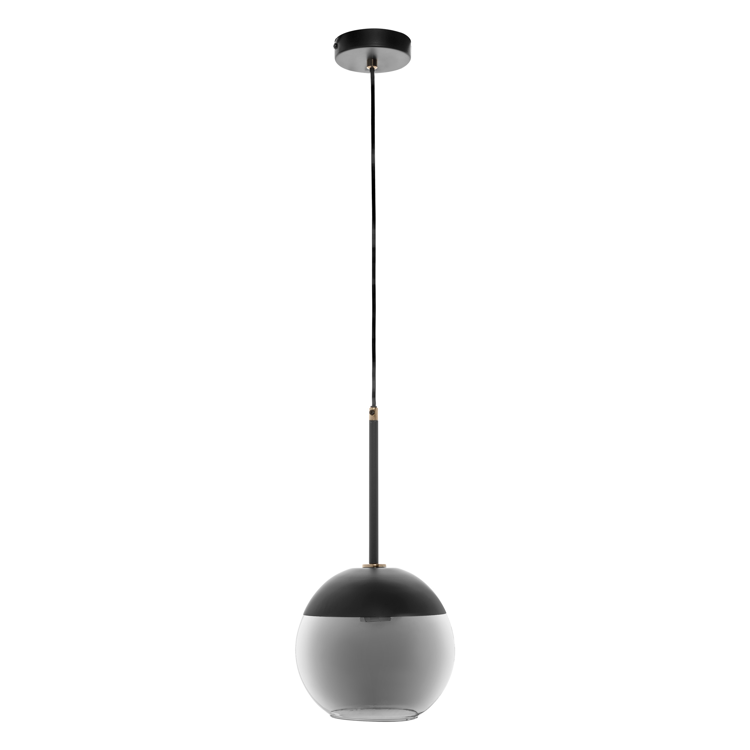 LARA 1P, lampa wisząca, E27 max. 60W, czarna