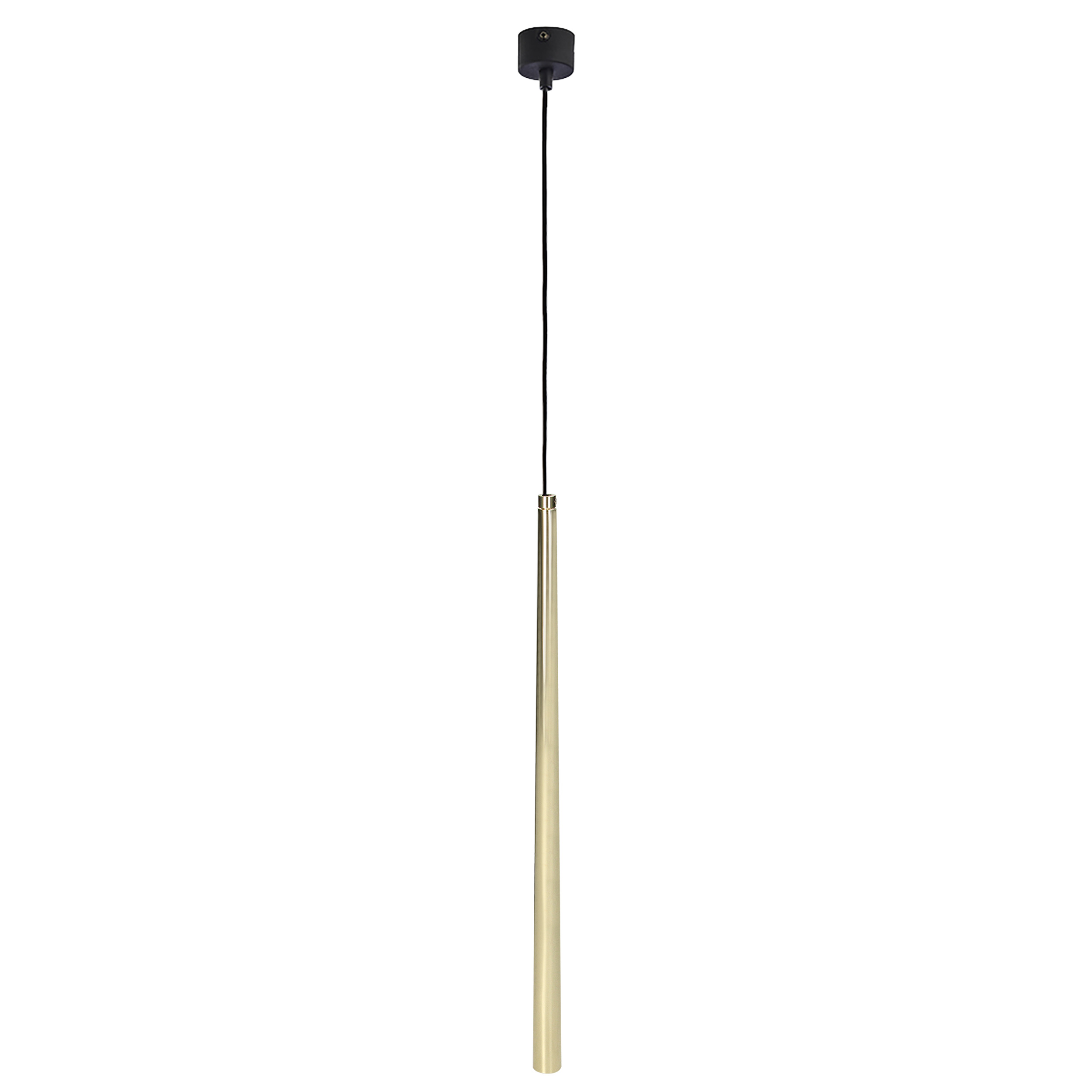 TABUNG 1P, lampa wisząca, G9  max.6W, złota
