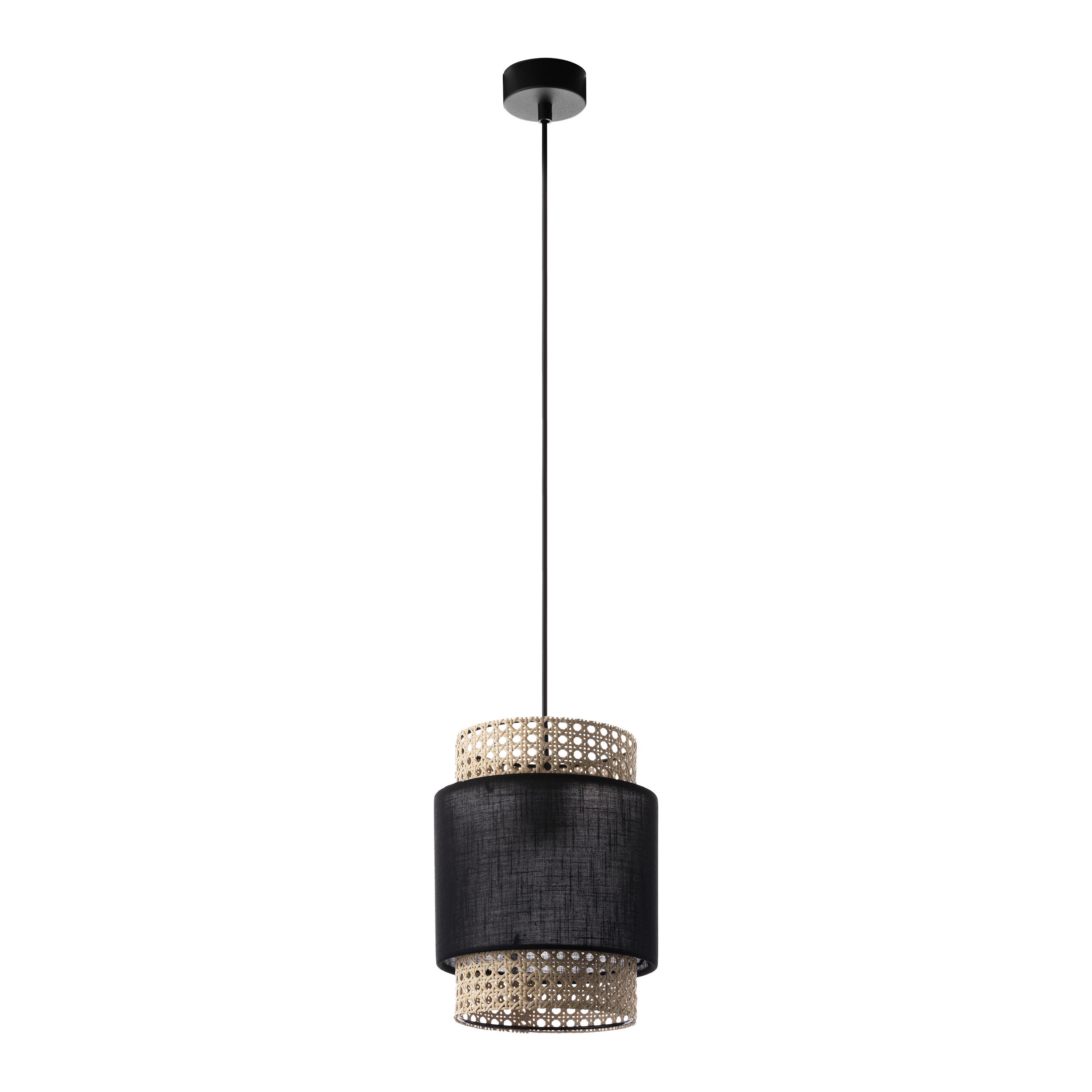 LANA 200 1P, lampa wisząca, E27 max.60W, czarna