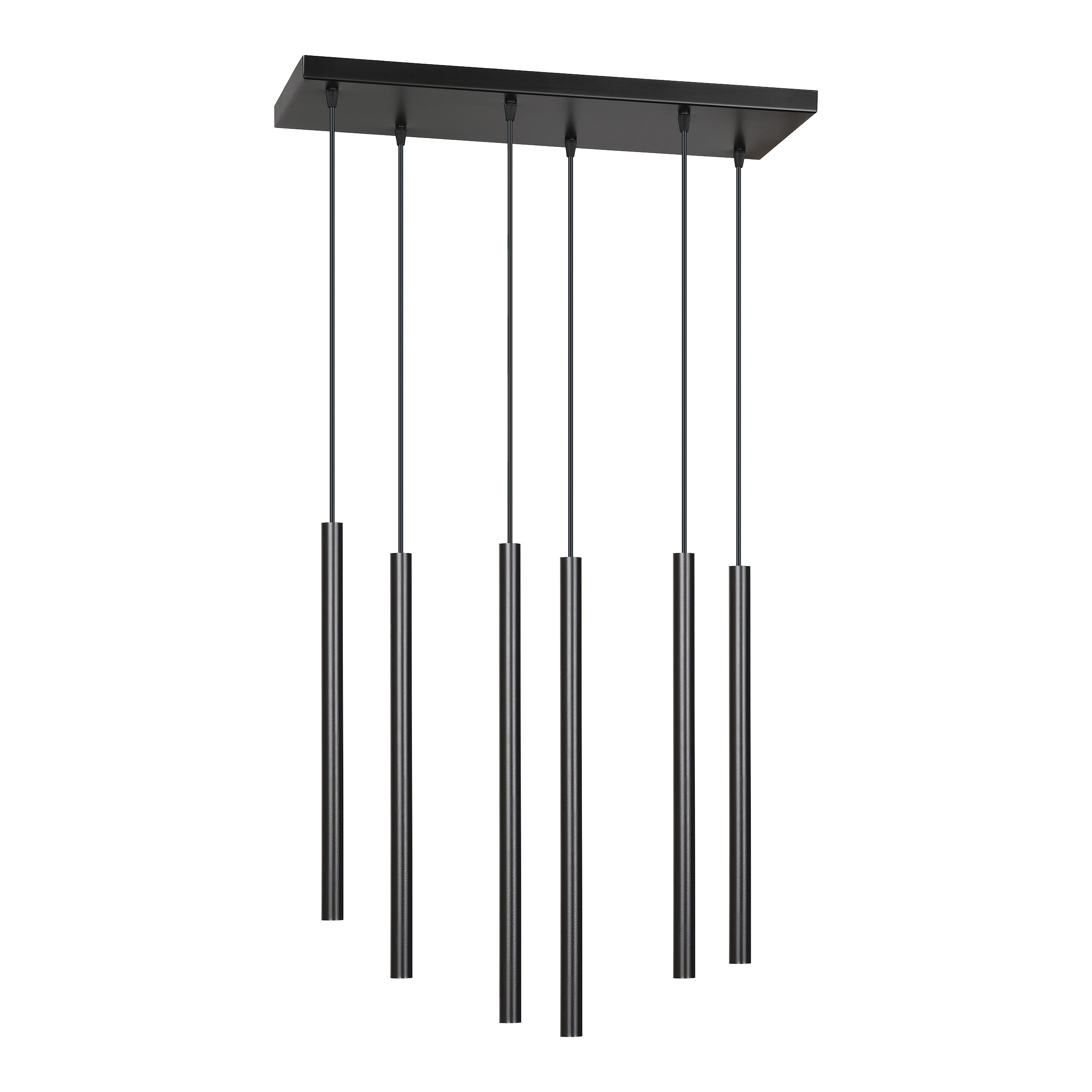 HARMONI lampa wisząca, moc max.6x20W, G9, czarna