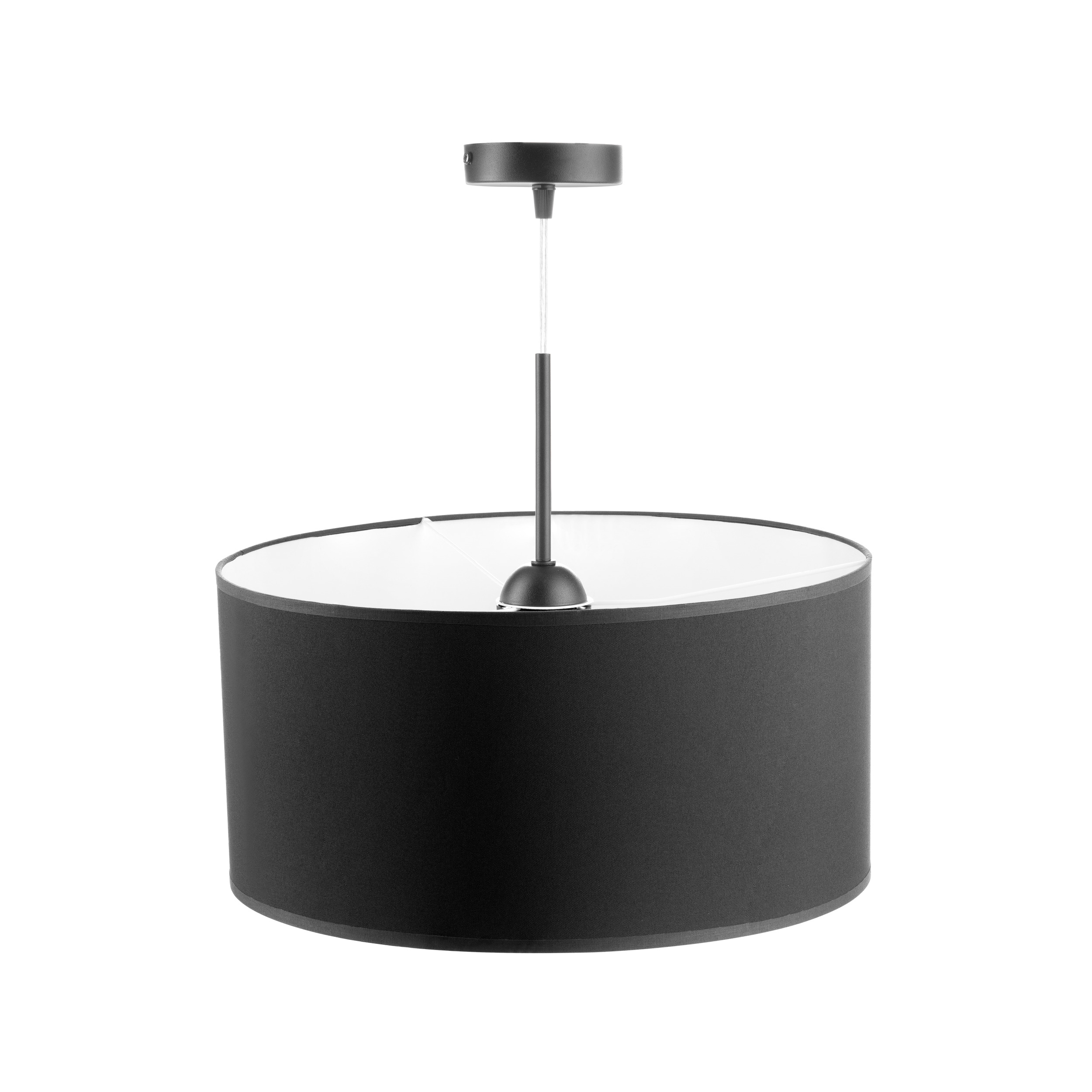 ROLLO lampa wisząca, moc max. 1x15W, E27, czarna