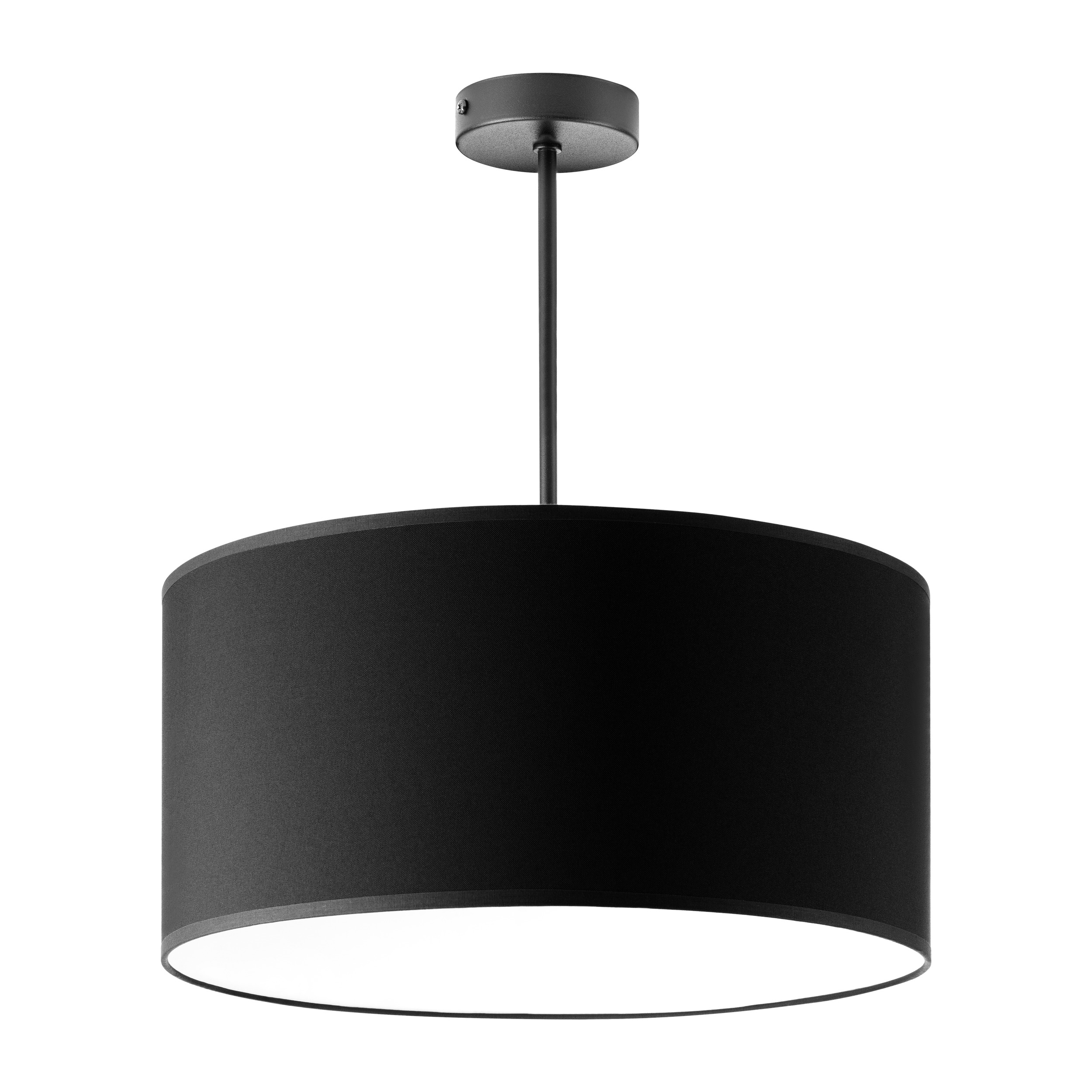 ROLLO lampa wisząca, moc max. 1x15W, czarna, krótka