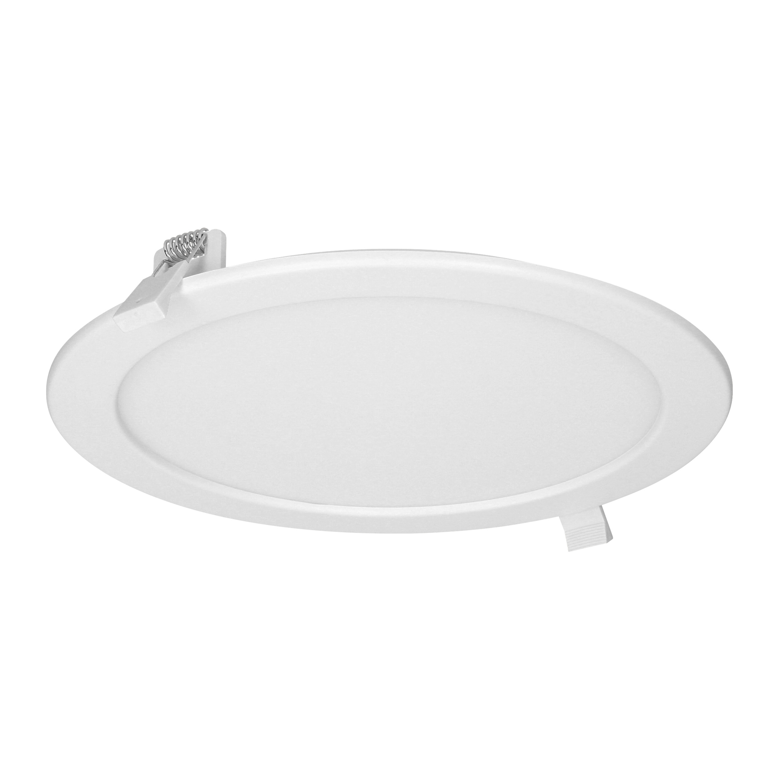 EURUS LED 20W, oprawa downlight, podtynkowa, okrągła, 1700lm, 4000K, biała, wbudowany zasilacz LED