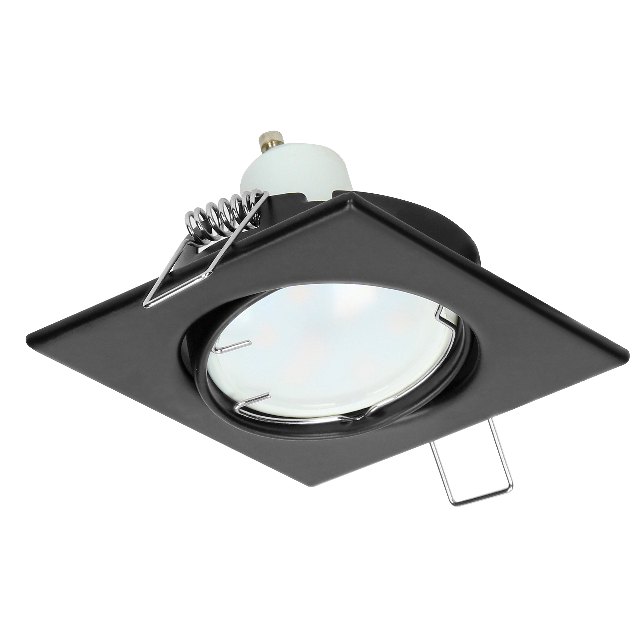 SUTRI SM ramka dekoracyjna oprawy punktowej, MR16/GU10 max 7W, kwadrat, regulowana, czarna