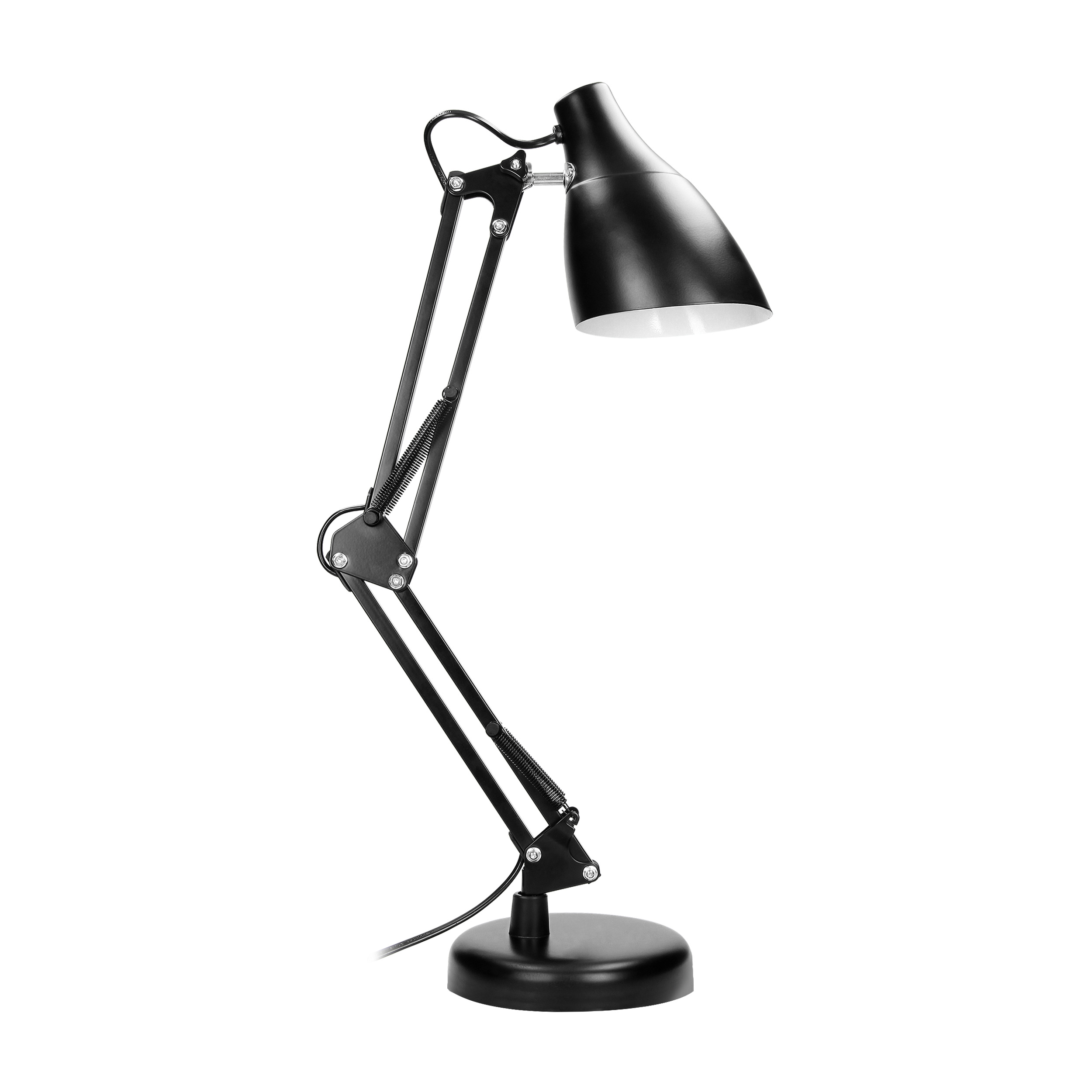 DIAN lampa biurkowa, 10W, stalowa, czarna