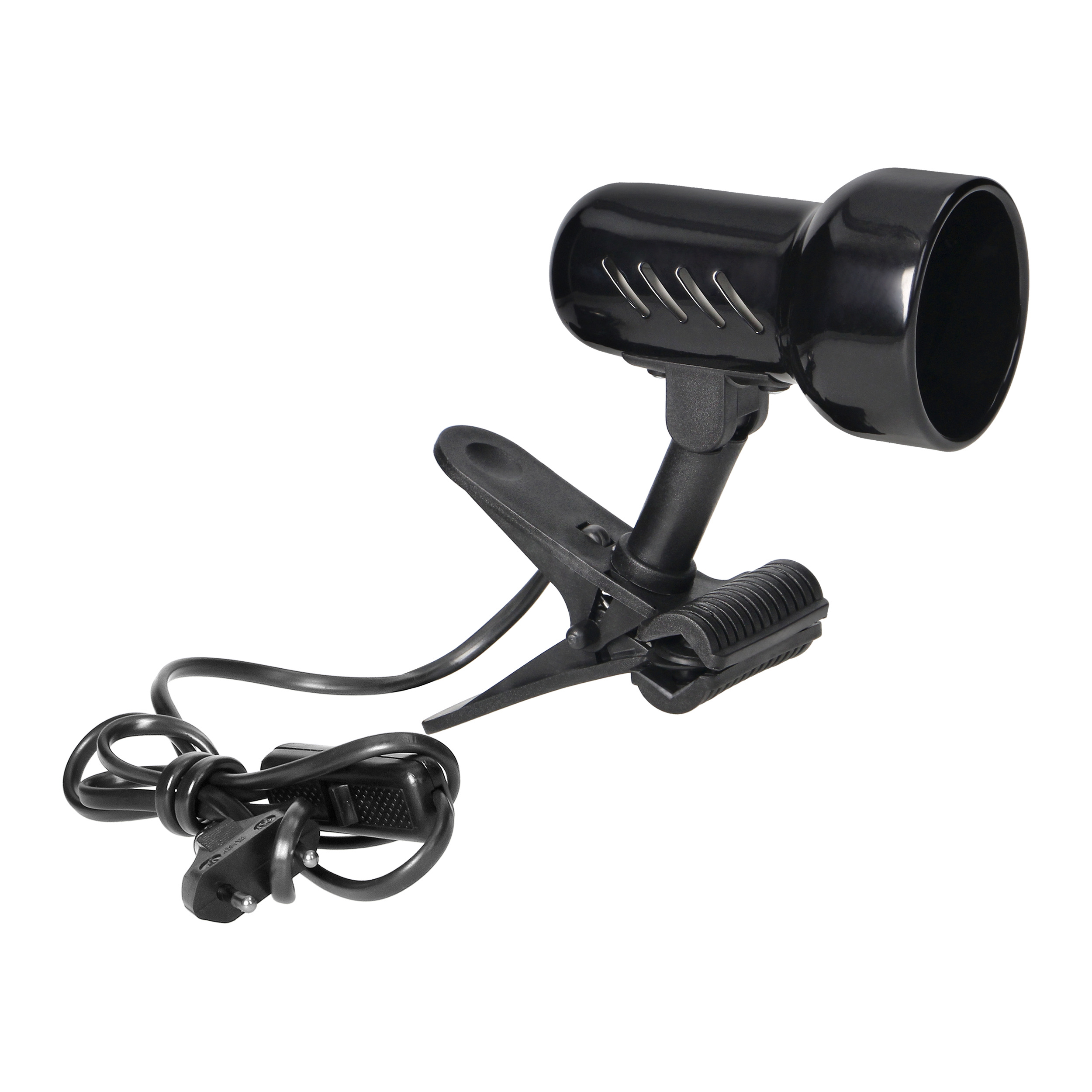 KELLY, lampa biurkowa z klipsem, 40W, E14, stal + tworzywo, czarna