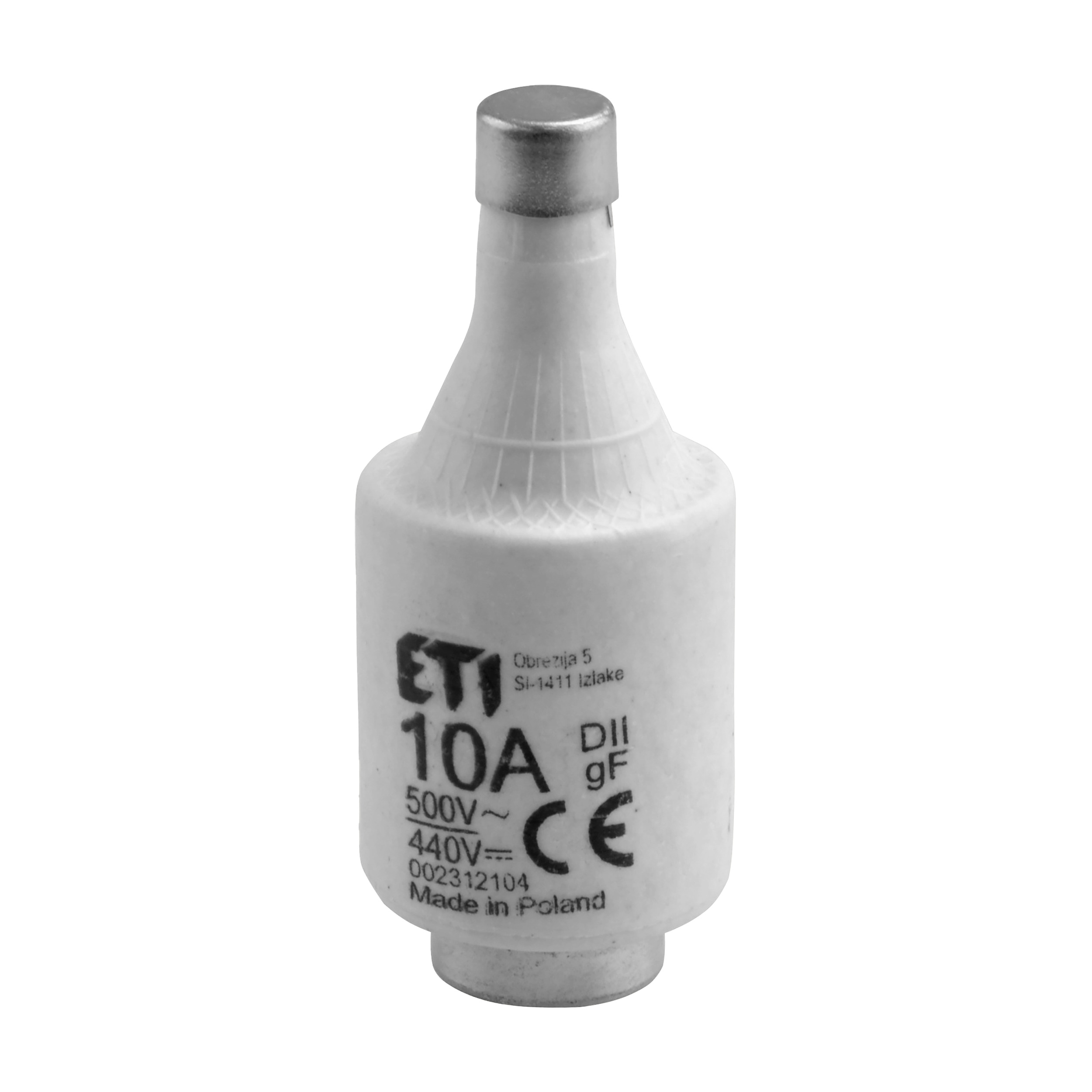 Wkładka topikowa WTS-10A/500V   2szt
