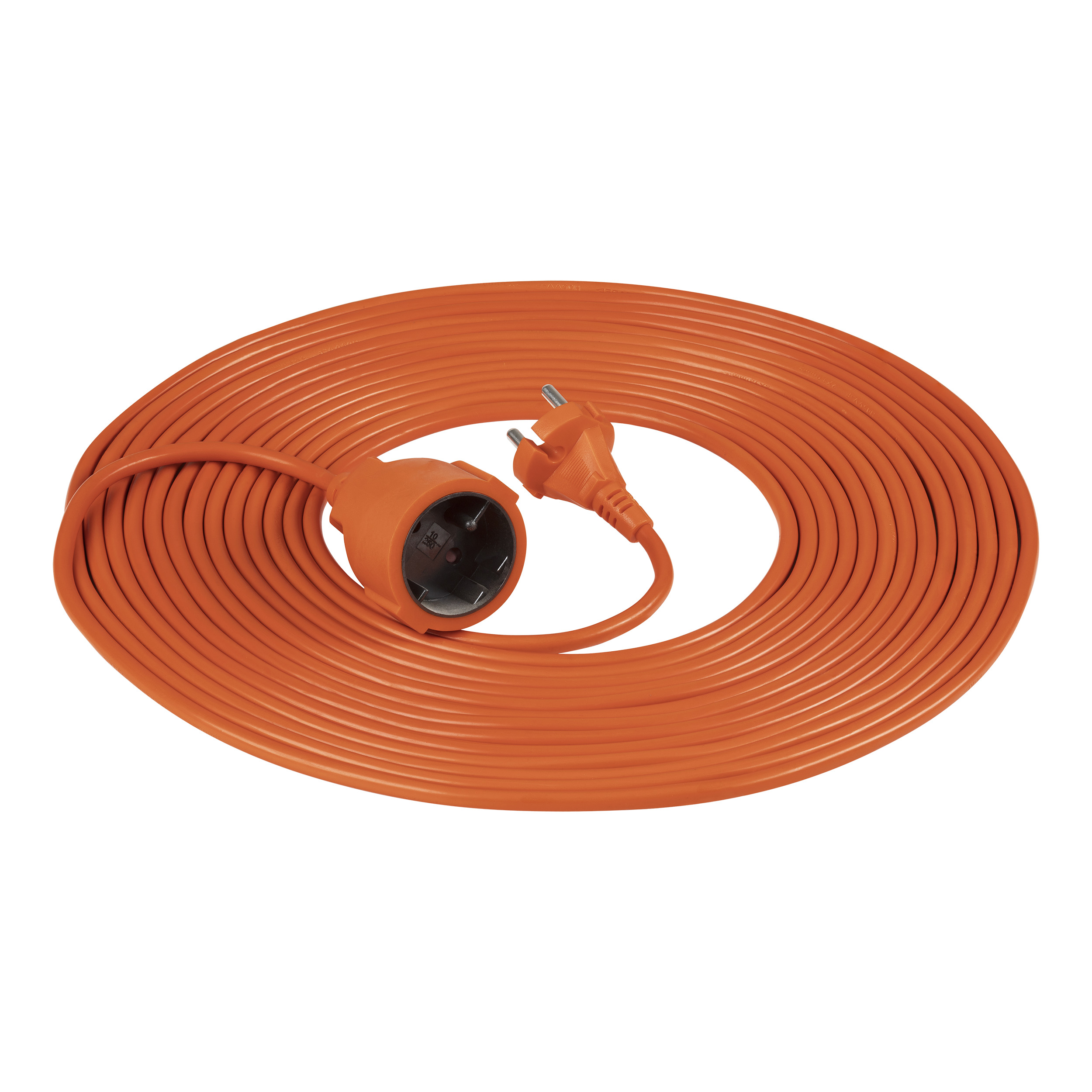 Przedłużacz PVC IP20 10m 1x2P, H03VV-F 2x1mm?