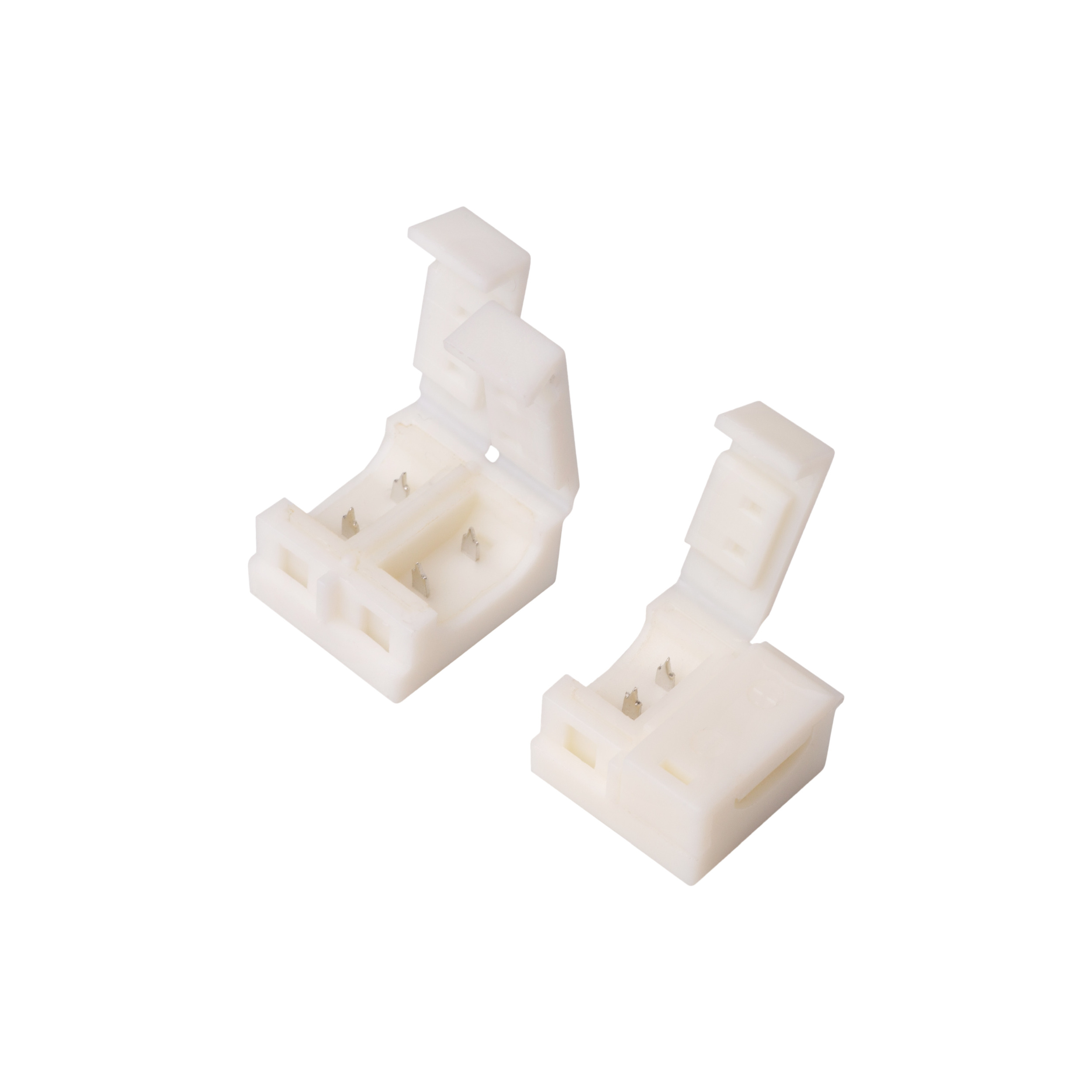 Wodoodporna złączka do szybkiego montażu (szybkozłączka) taśm LED 8mm 2pin-2pin