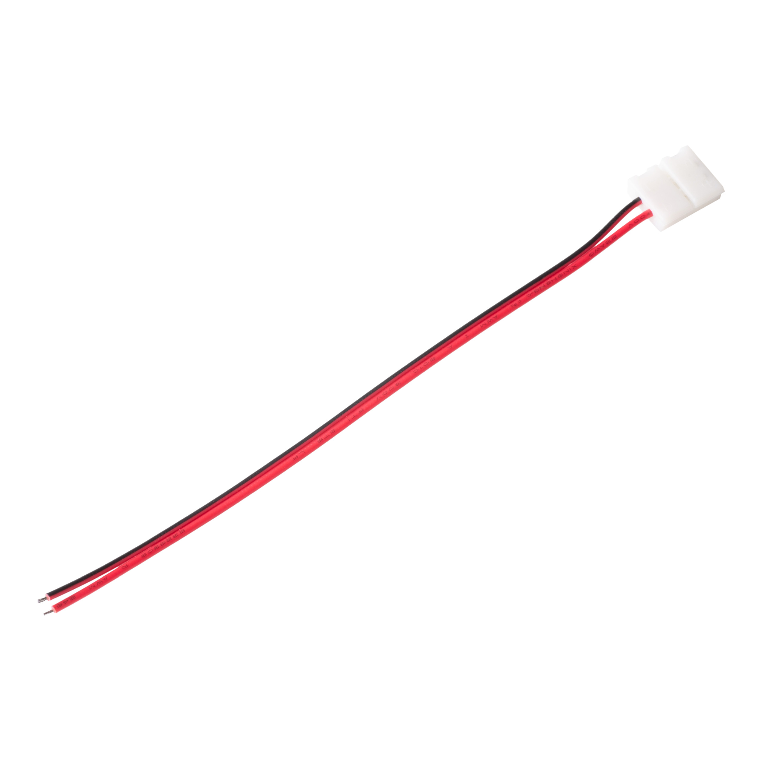 Złączka do szybkiego montażu (szybkozłączka) taśm LED 8mm 2pin-przewód