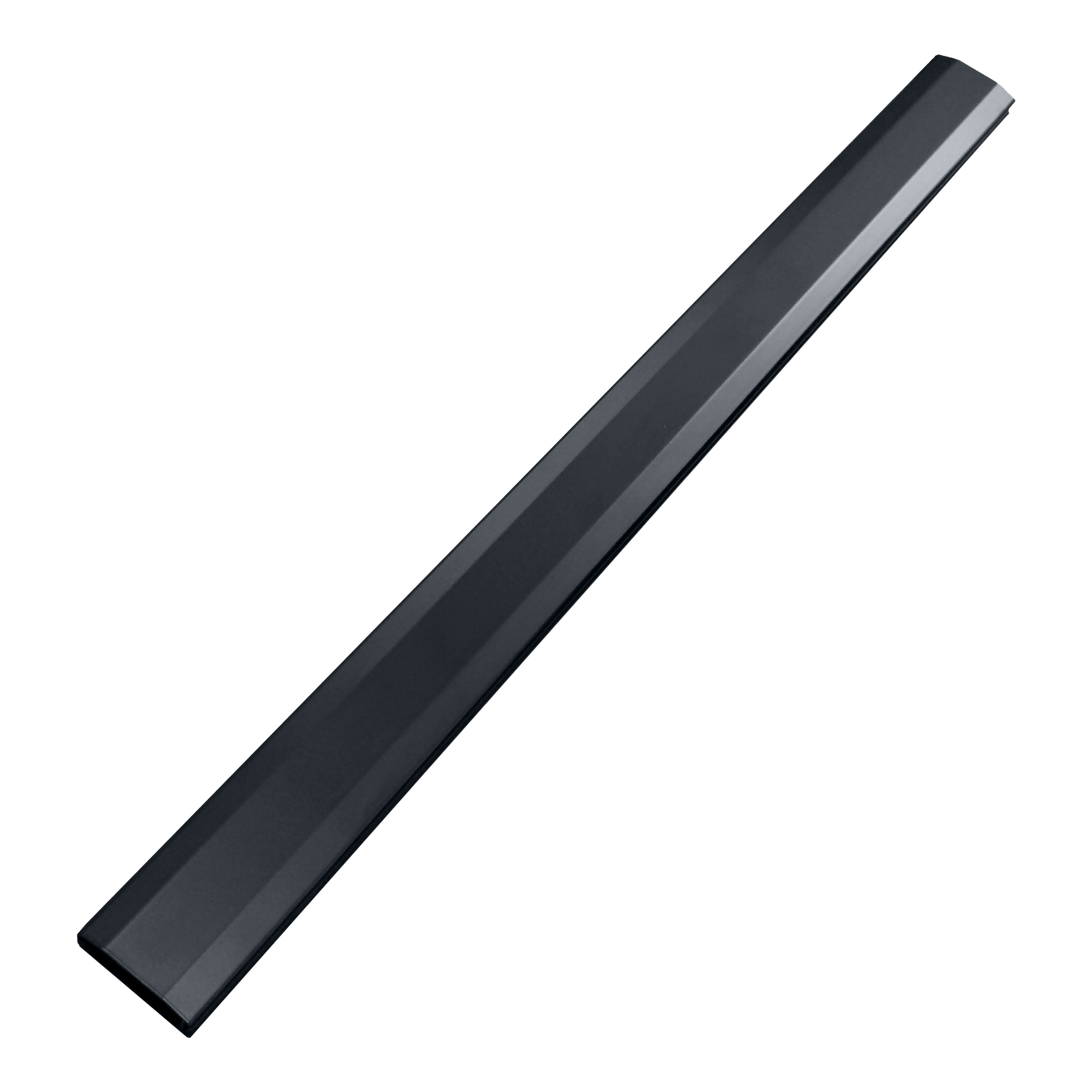 Aluminiowa maskownica kabli z systemem click-lock dł. 110 cm, czarna