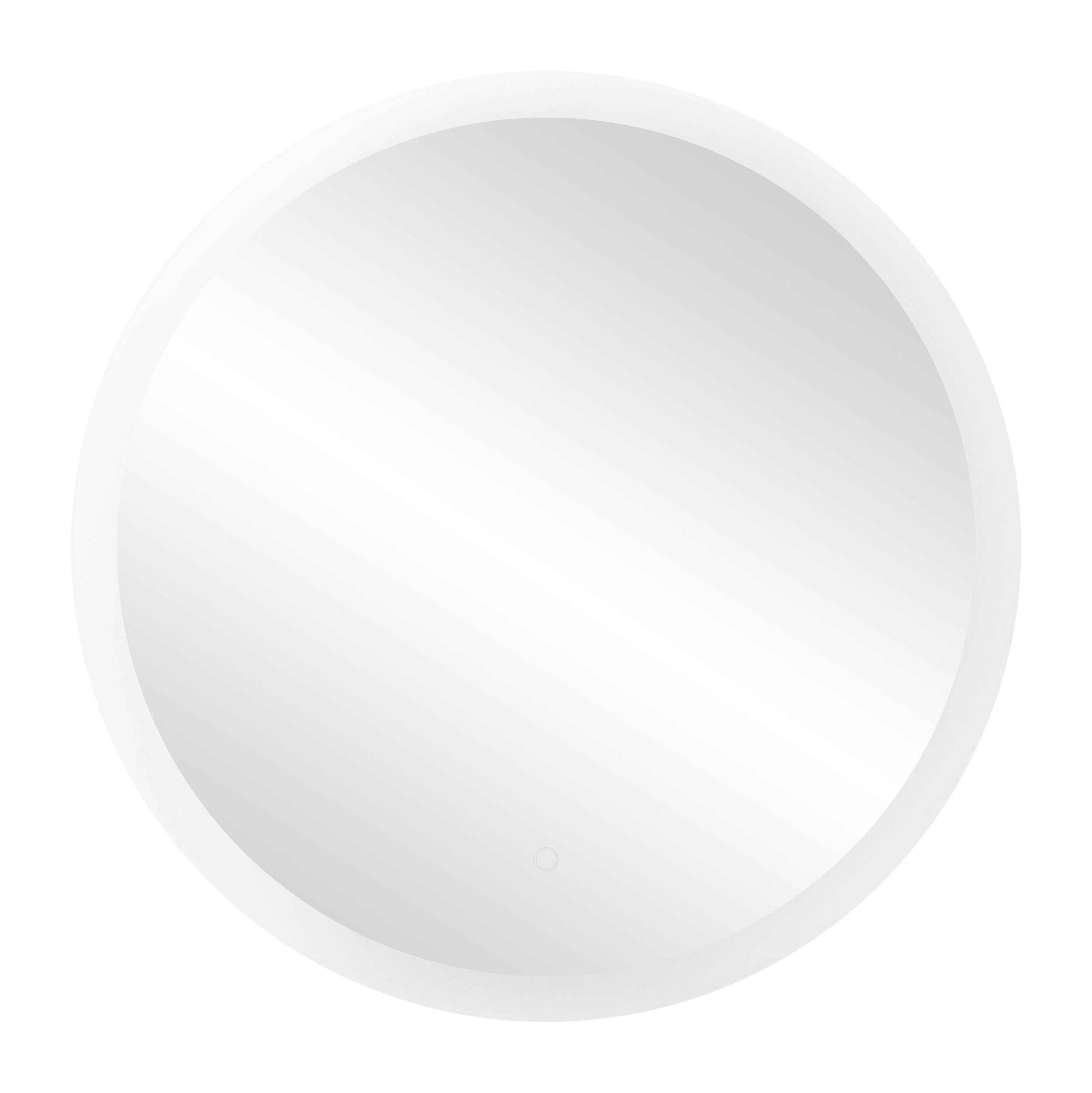 Okrągłe lustro LED fi 70 cm (z wbudowanym włącznikiem, bez marginesu, 4000K)