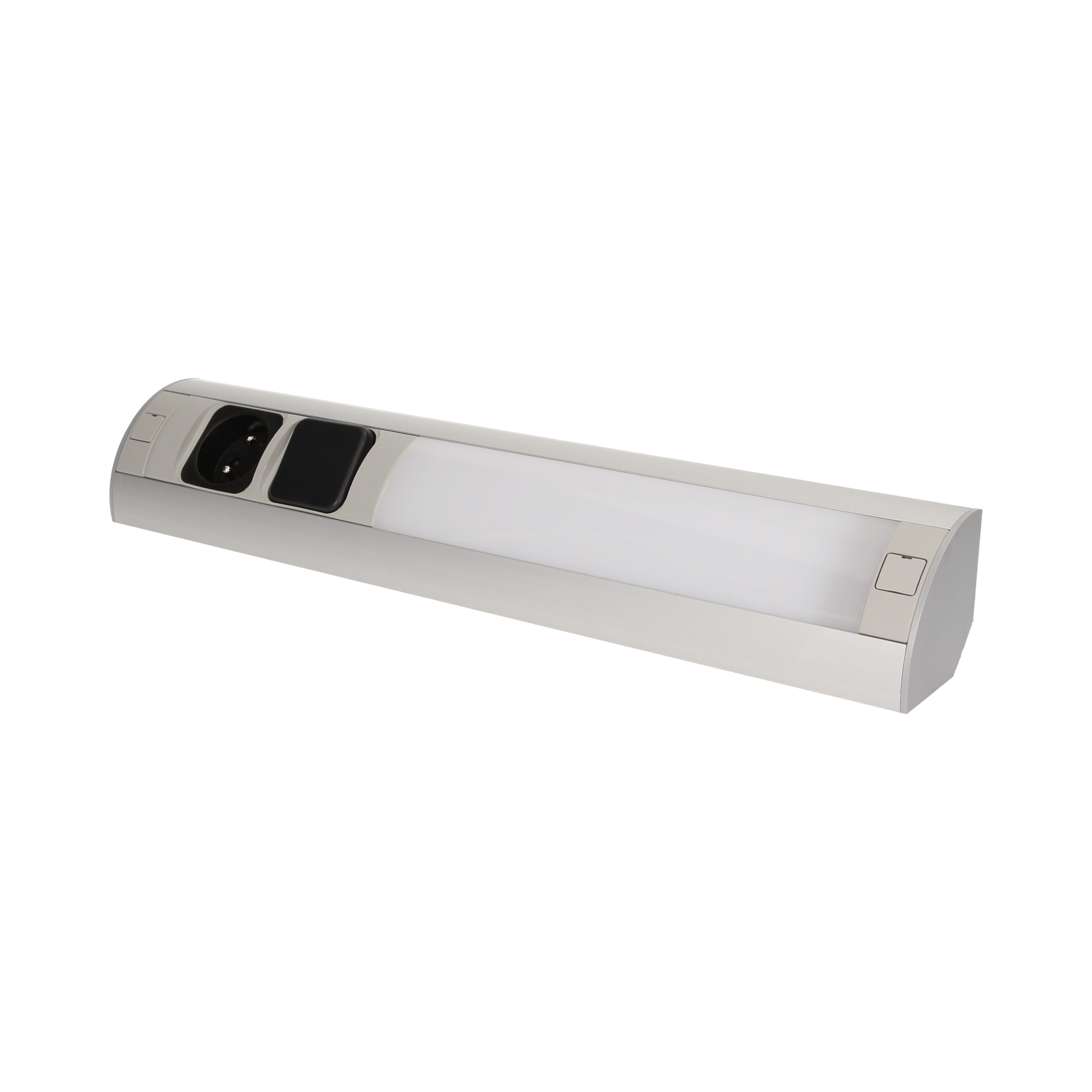 Gniazdo meblowe z oświetleniem LED 1x2P+Z