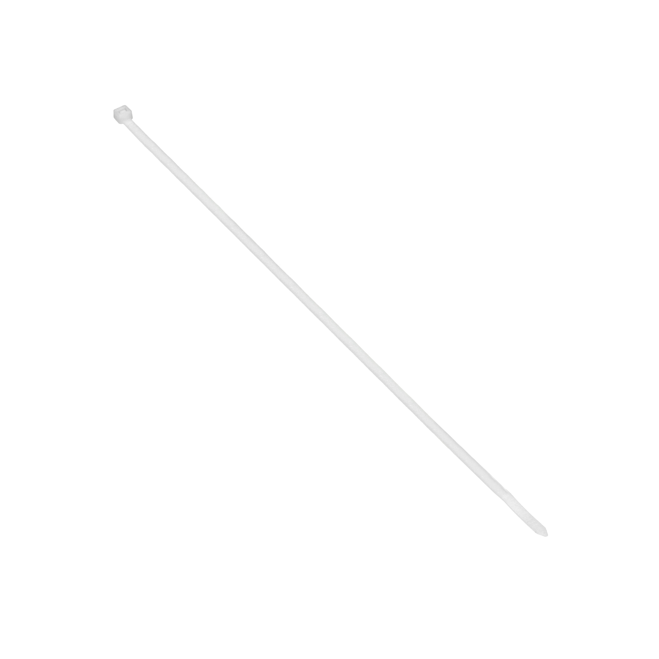 Opaska kablowa, kolor naturalny, szerokość 7,5mm, długość 500mm, 25 sztuk