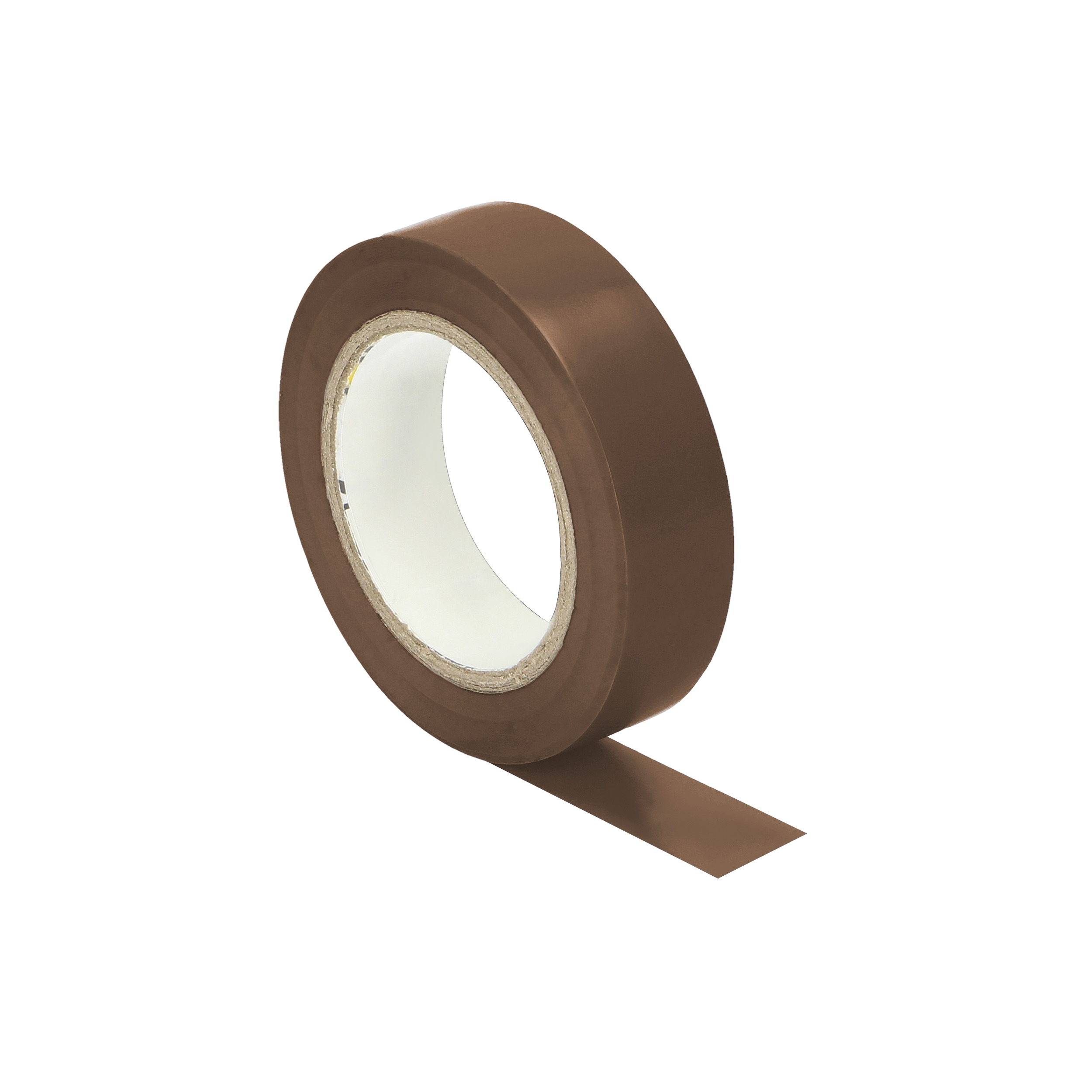 Taśma izolacyjna brązowa, uniepalniona,szerokość 15mm, grubość 0,13mm, 10m długości