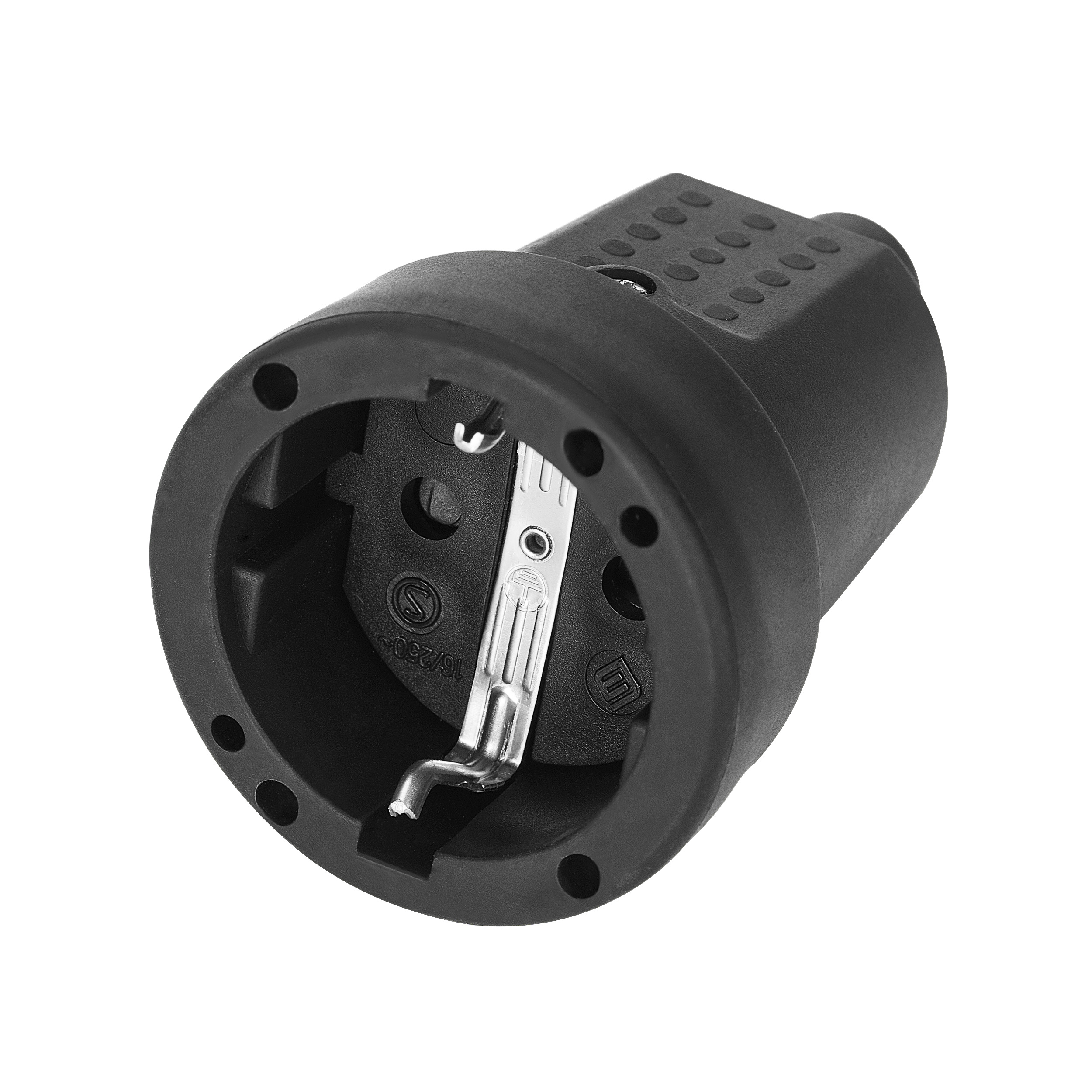 Gniazdo Schuko mini, IP44,  16A, 230V