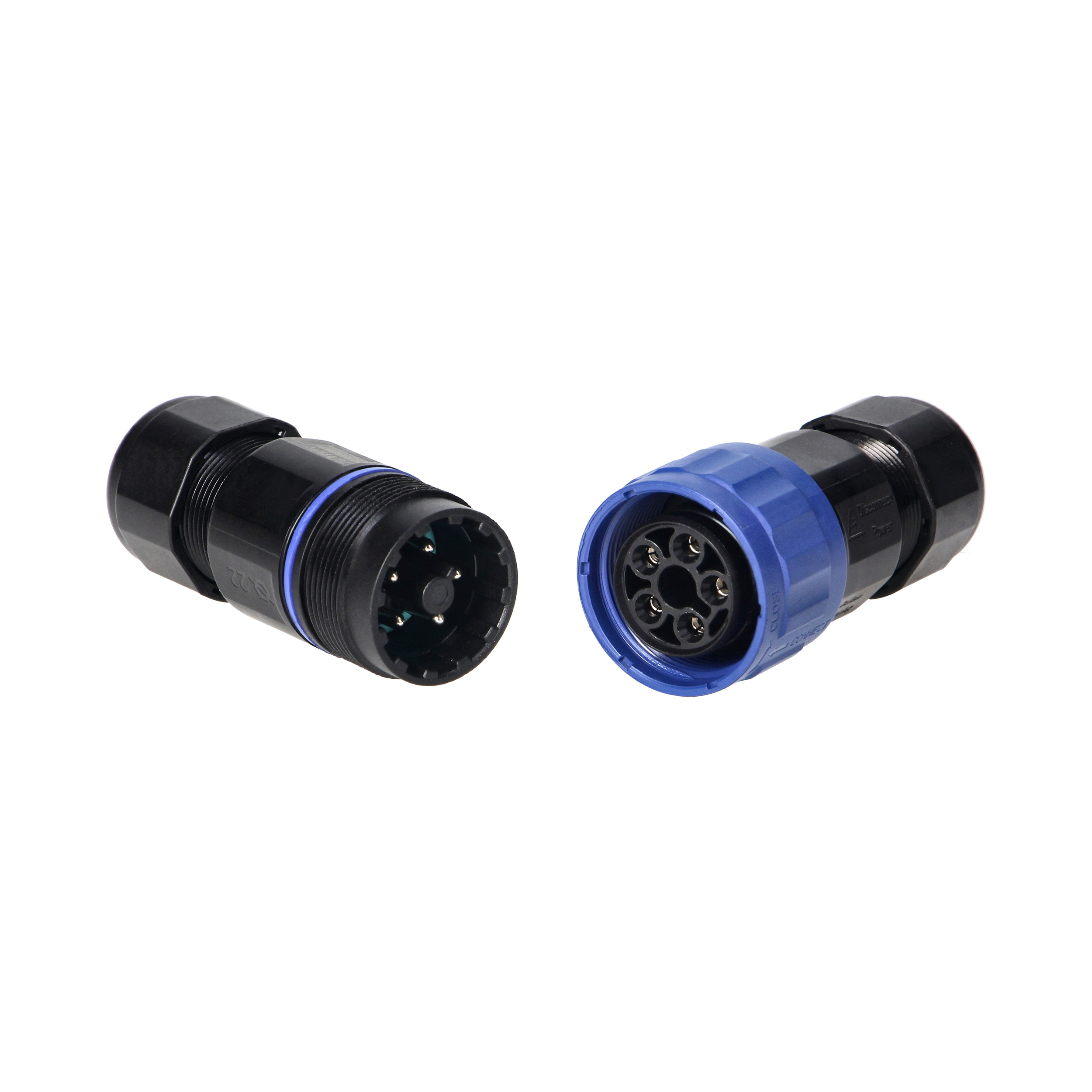 Konektor kablowy PLUG-IN, gniazdo-wtyczka, 5x4mm2, IP68, 10 szt.