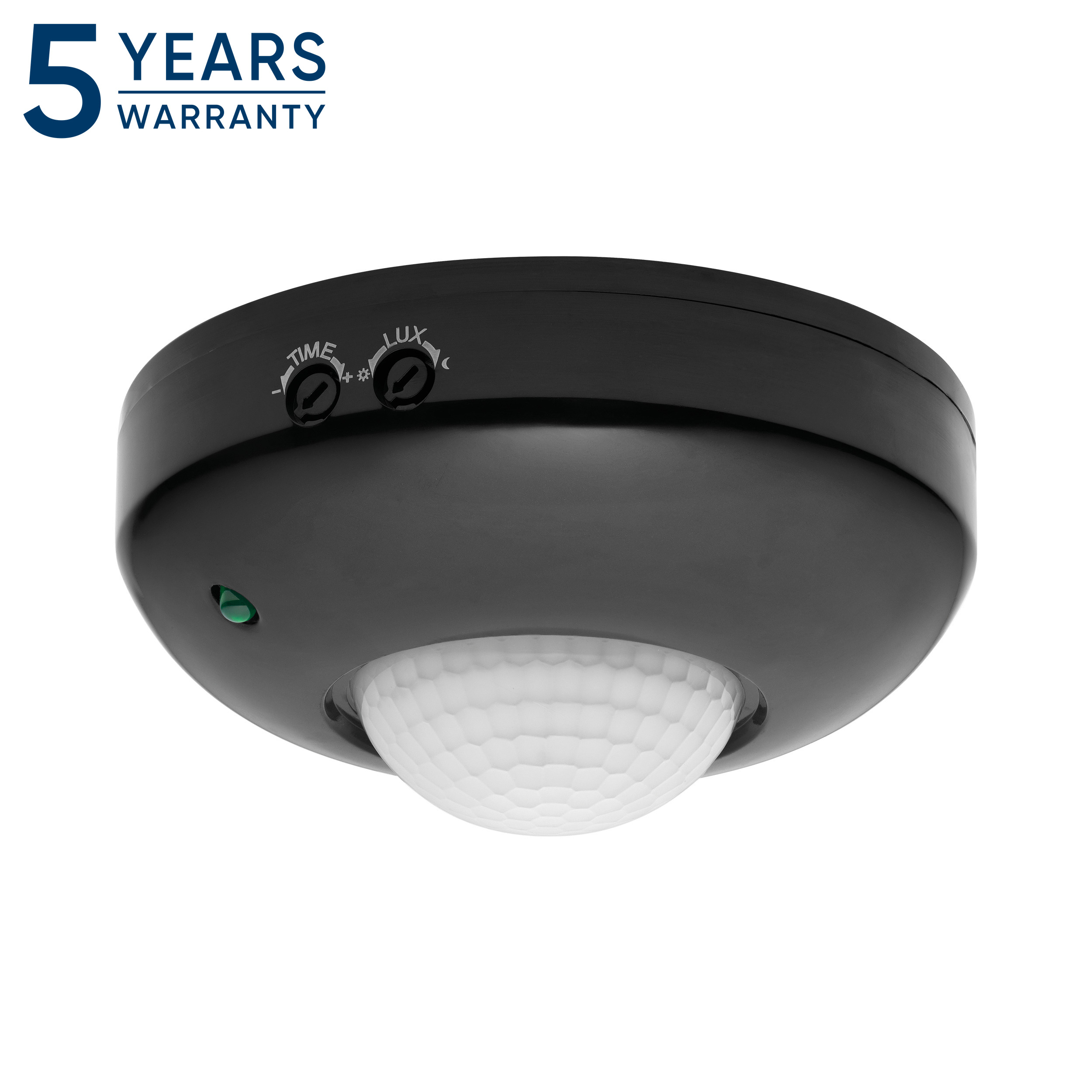 Czujnik ruchu 360st. IP20, 1200W, czarny