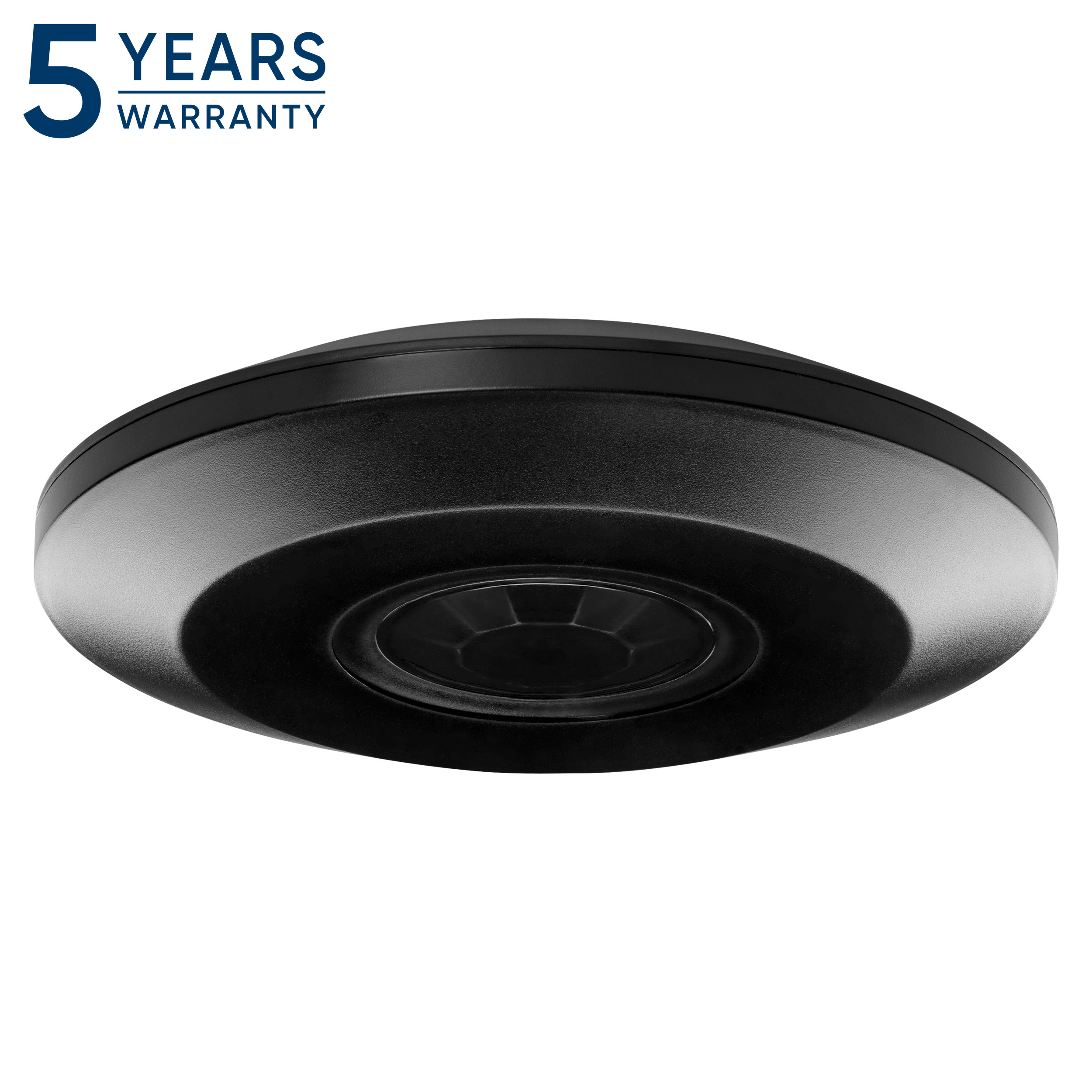 Czujnik ruchu 360 st. IP20, 2000W, ultra płaski - 2,5cm, czarny
