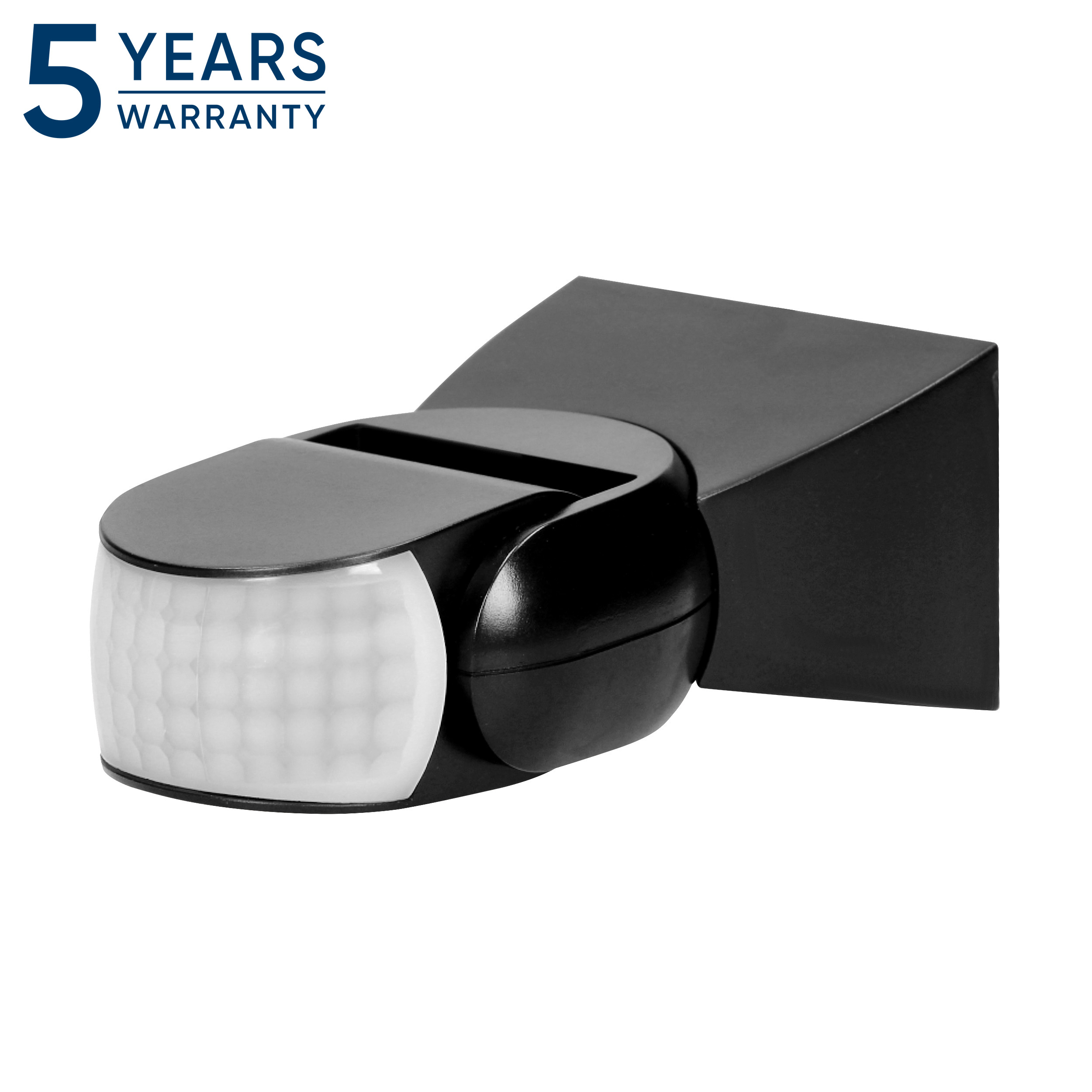 Czujnik ruchu 360/180st. 2 sensory, IP65, 1200W, czarny